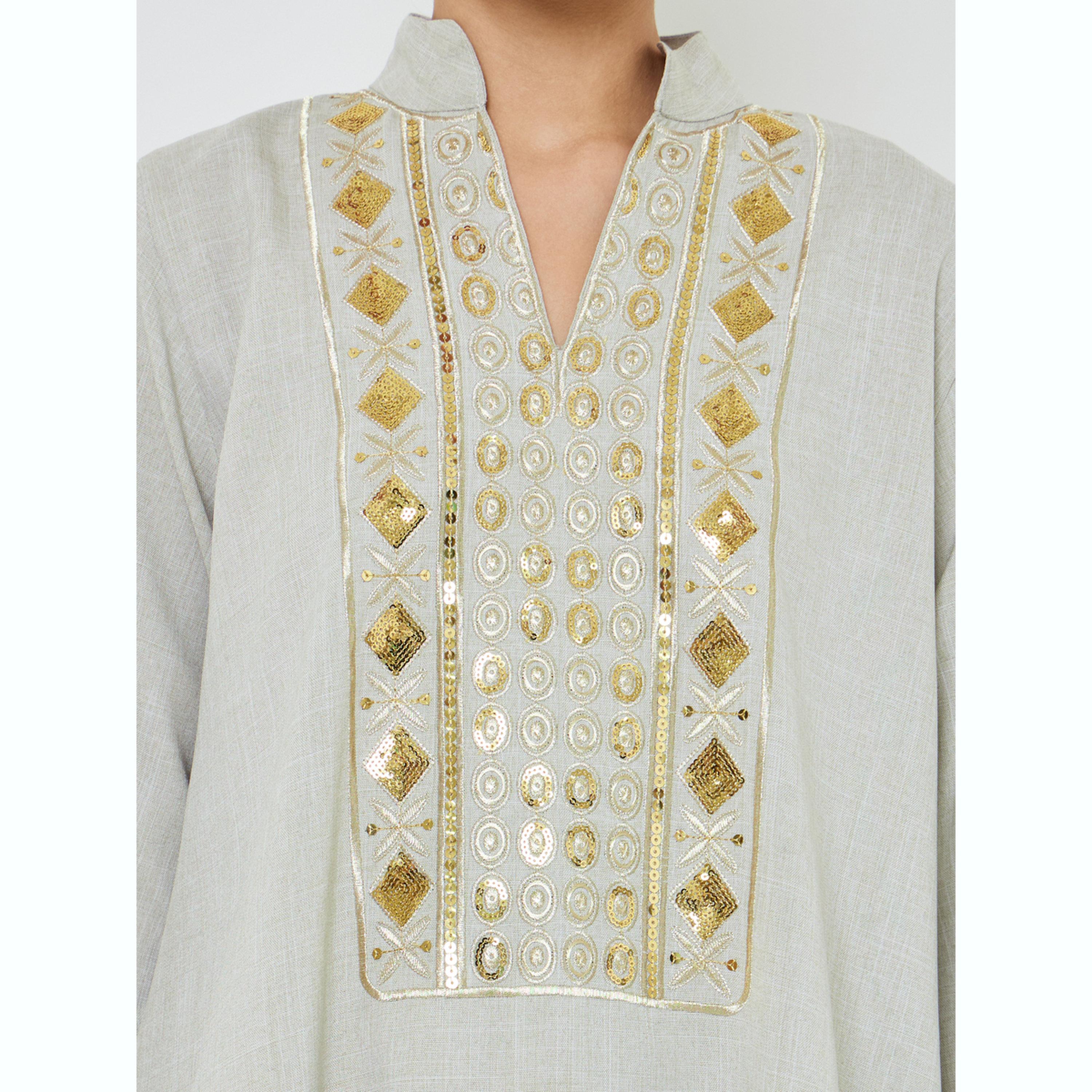 جلابية بلوح مطرز بالترتر-women-arabicclothing-jalabiyas-image-4