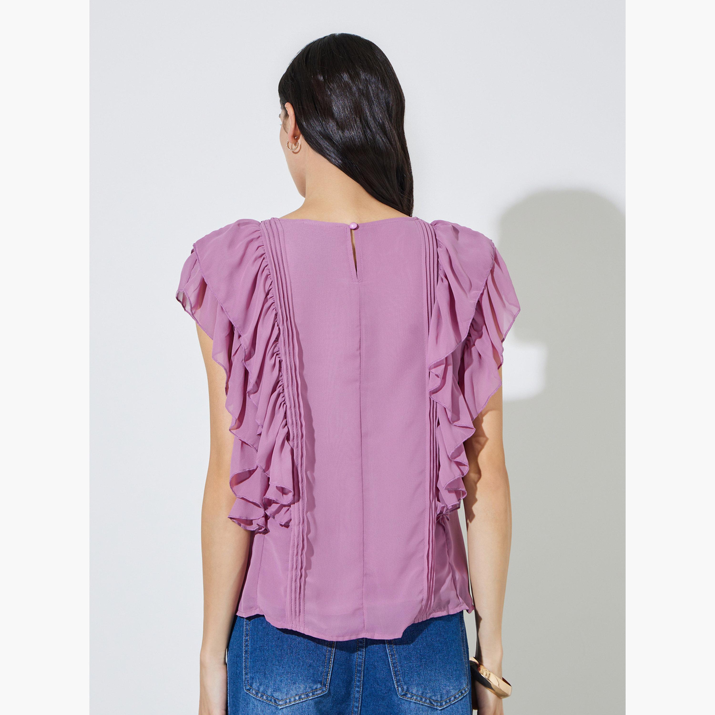 بلوزة بكشكش بلا أكمام-women-clothing-shirtsandblouses-blouses-image-3