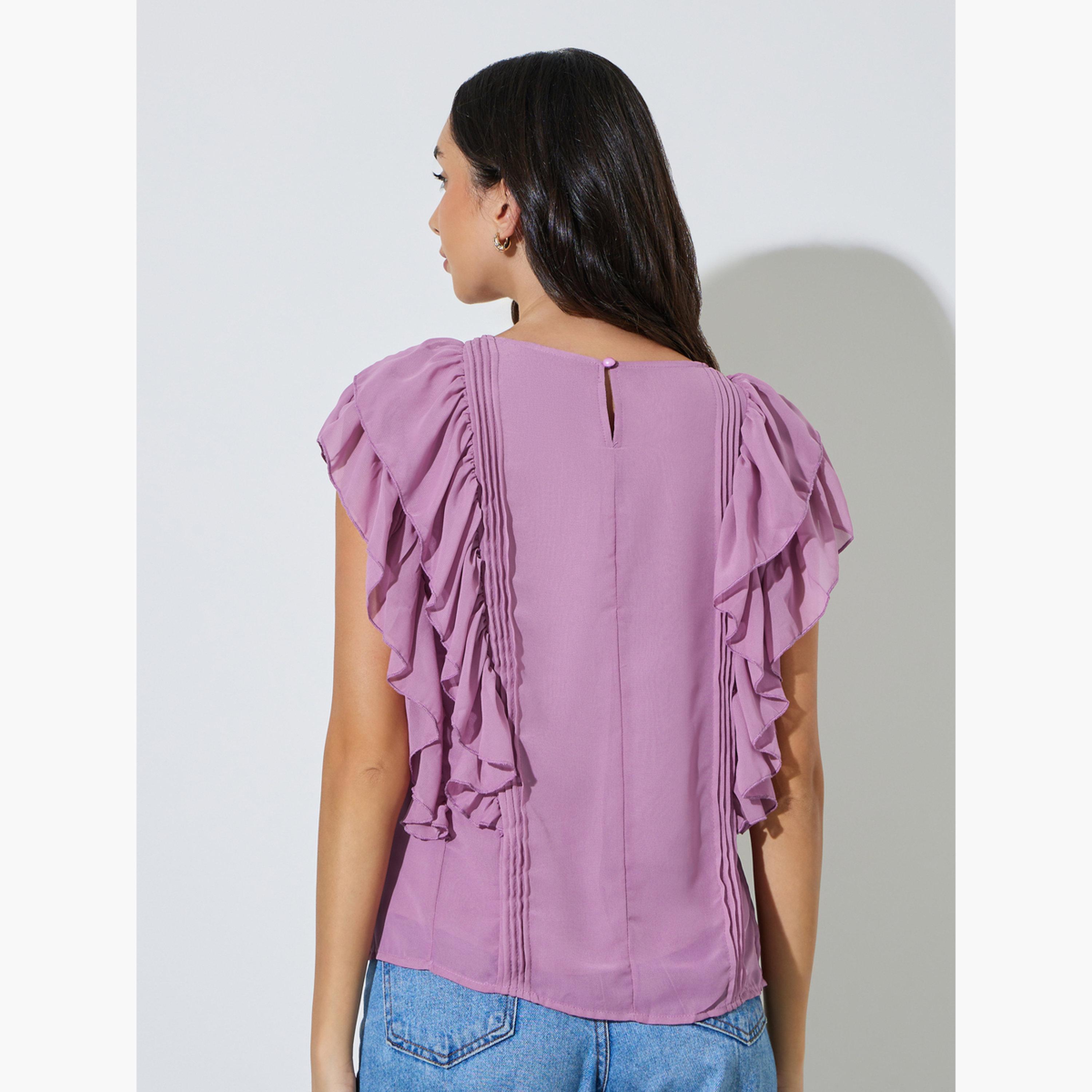 بلوزة بكشكش بلا أكمام-women-clothing-shirtsandblouses-blouses-image-4