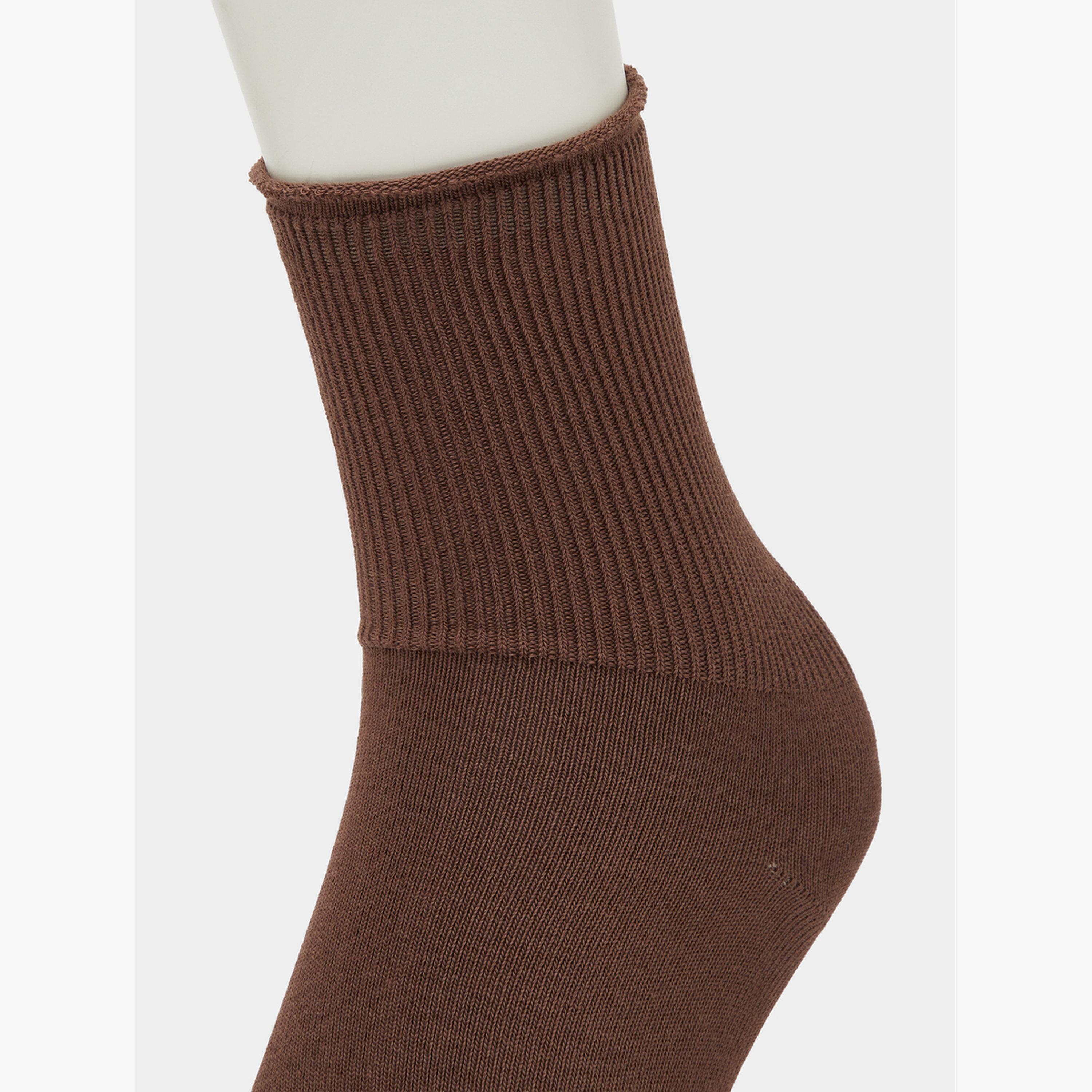 ستايلي - 3 جوارب مضلعة-women-socksandstockings-image-3