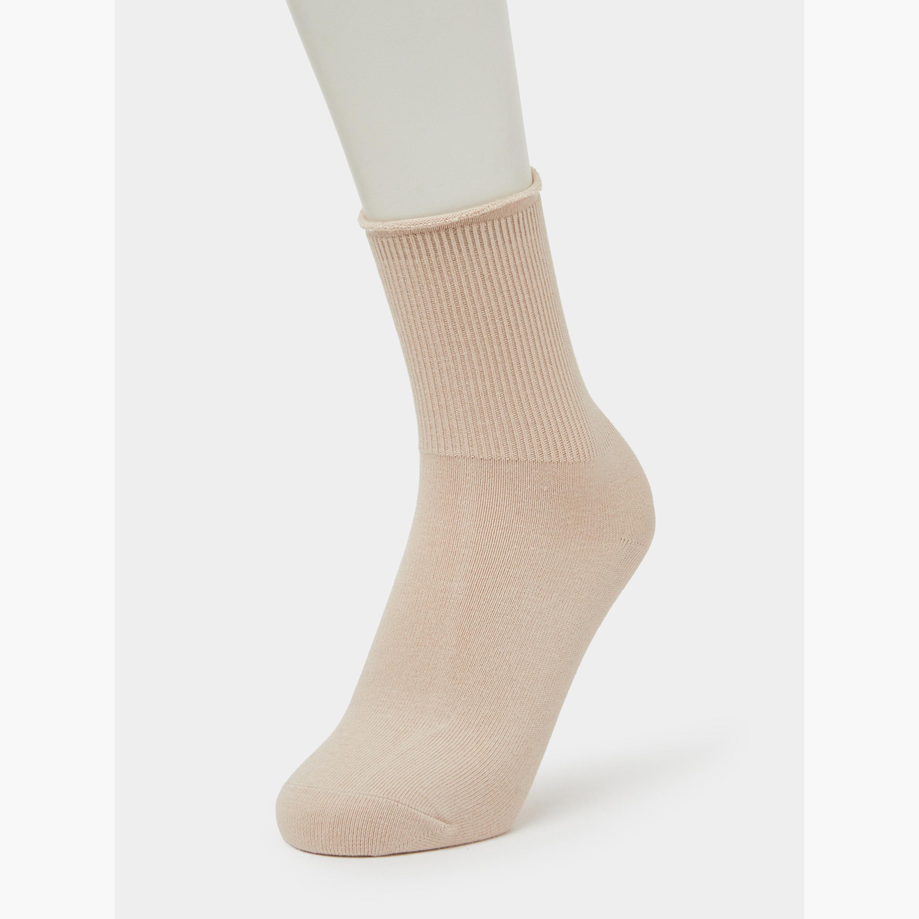 ستايلي - 3 جوارب مضلعة-women-socksandstockings-image-4