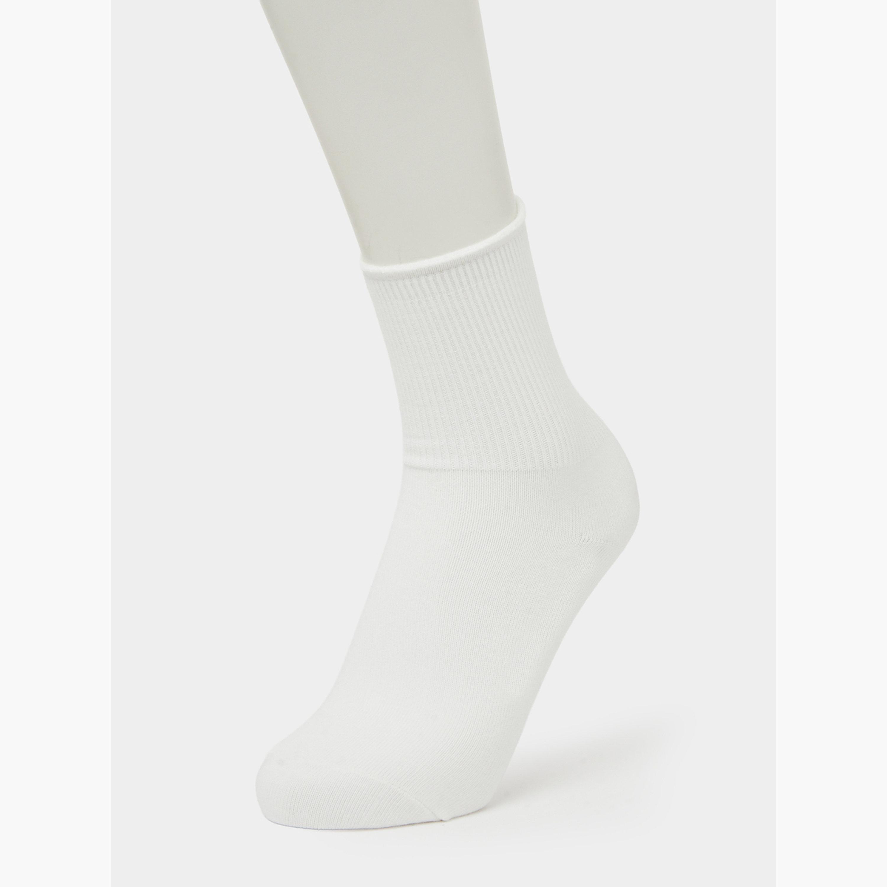 ستايلي - 3 جوارب مضلعة-women-socksandstockings-image-6
