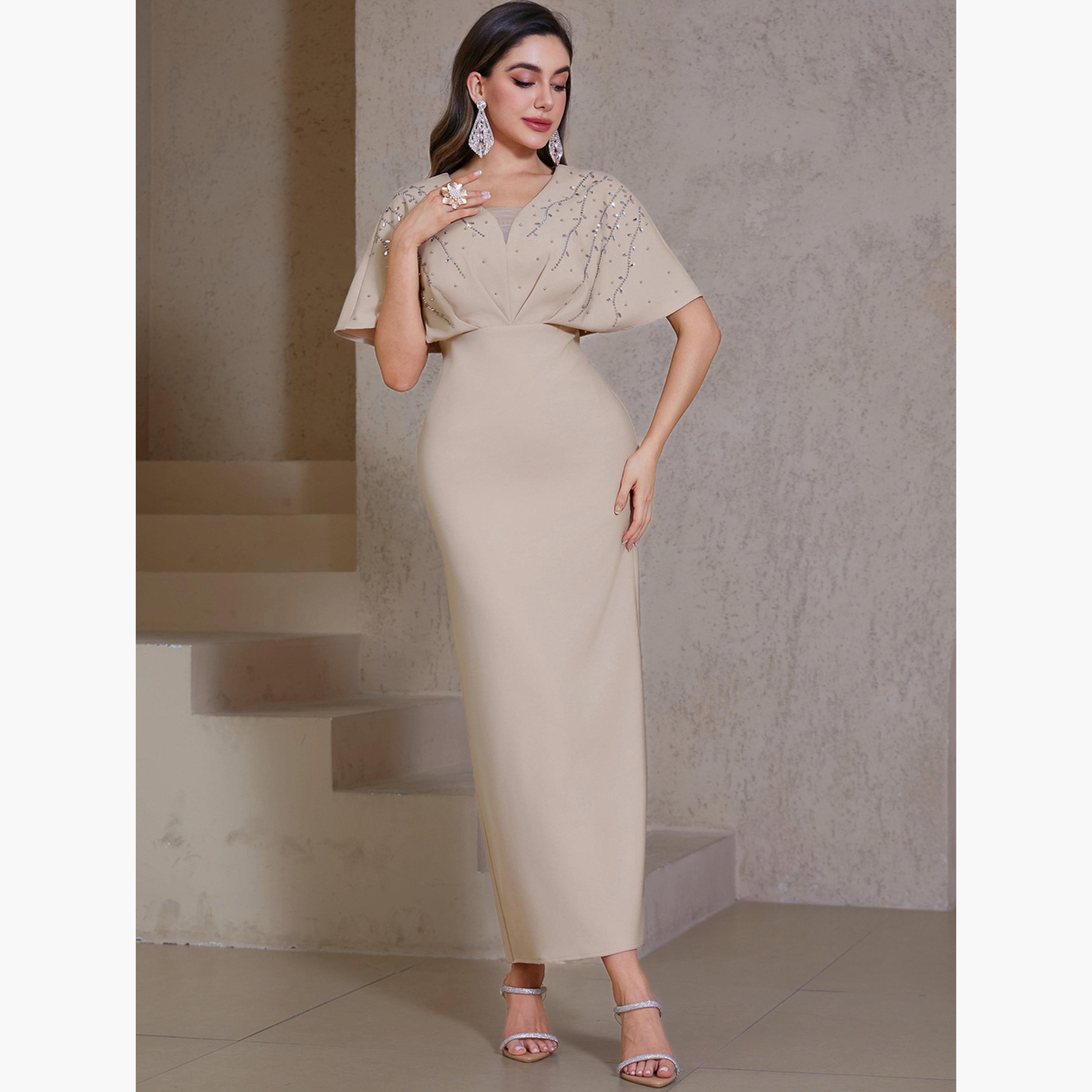 فستان طويل بأحجار الراين-women-clothing-dresses-image-6