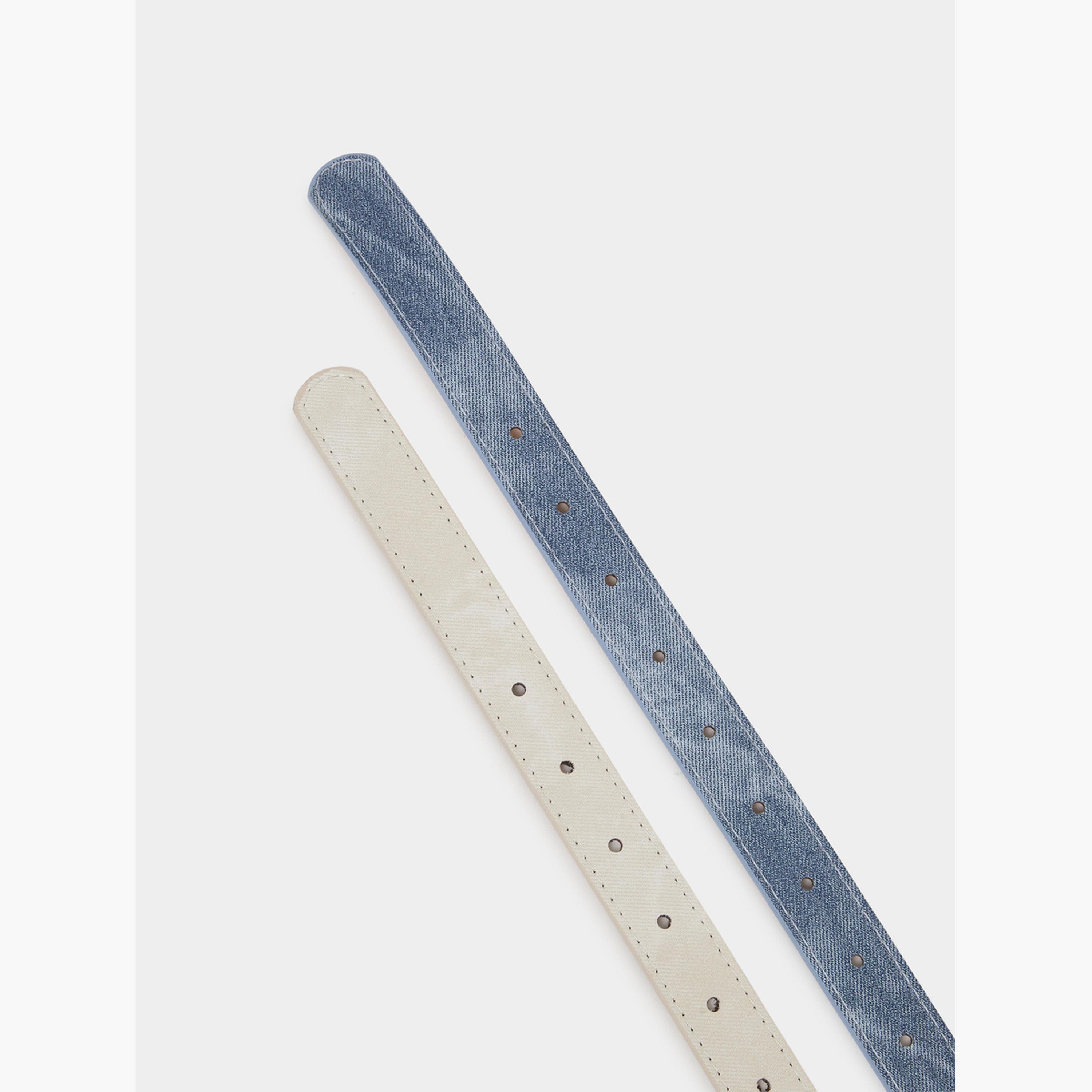 مجموعة من قطعتين حزام رفيع بإبزيم معدني-women-clothingaccessories-belts-image-5