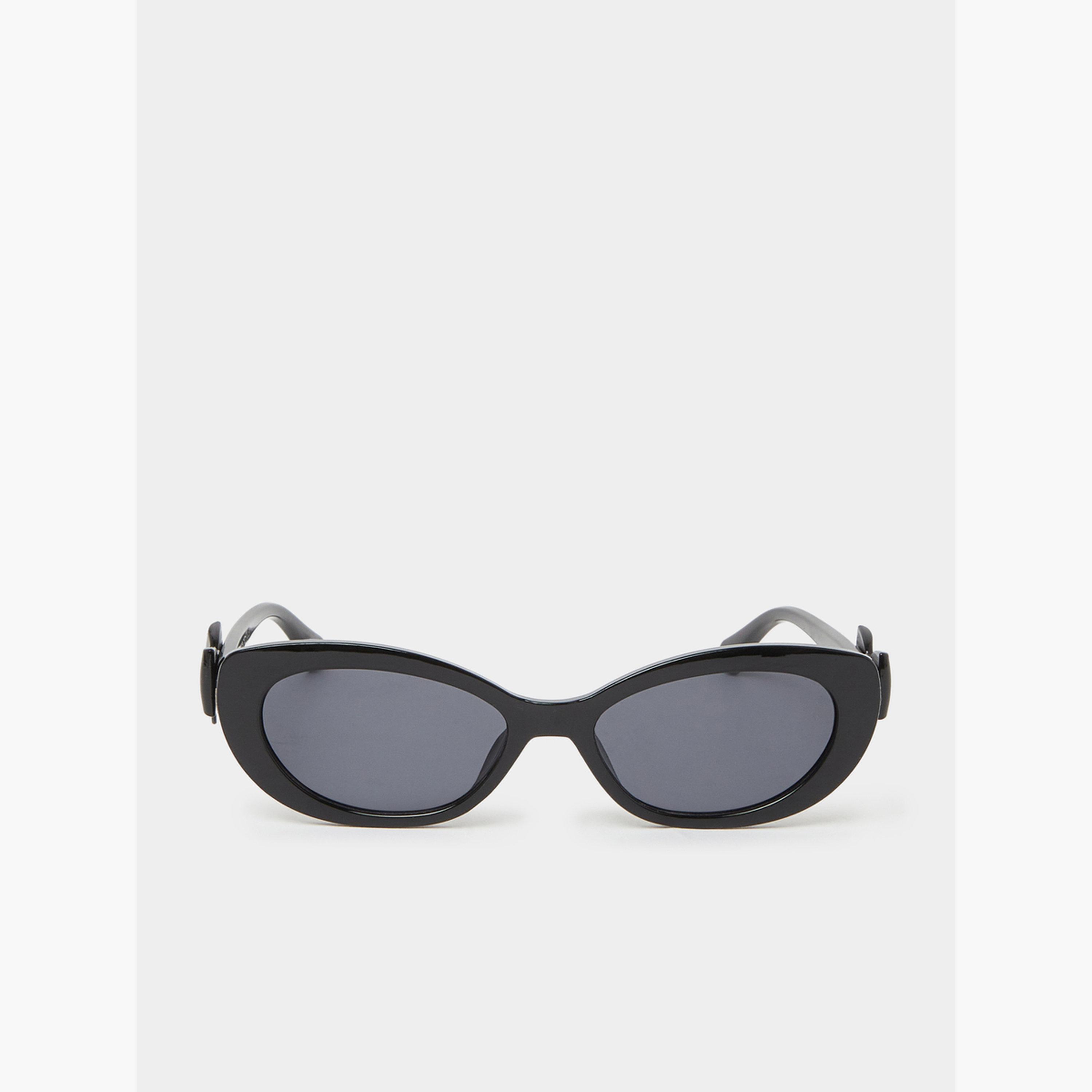 نظارة شمسية عين القطة بتصميم ذراع عقدة-women-sunglasses-image-2