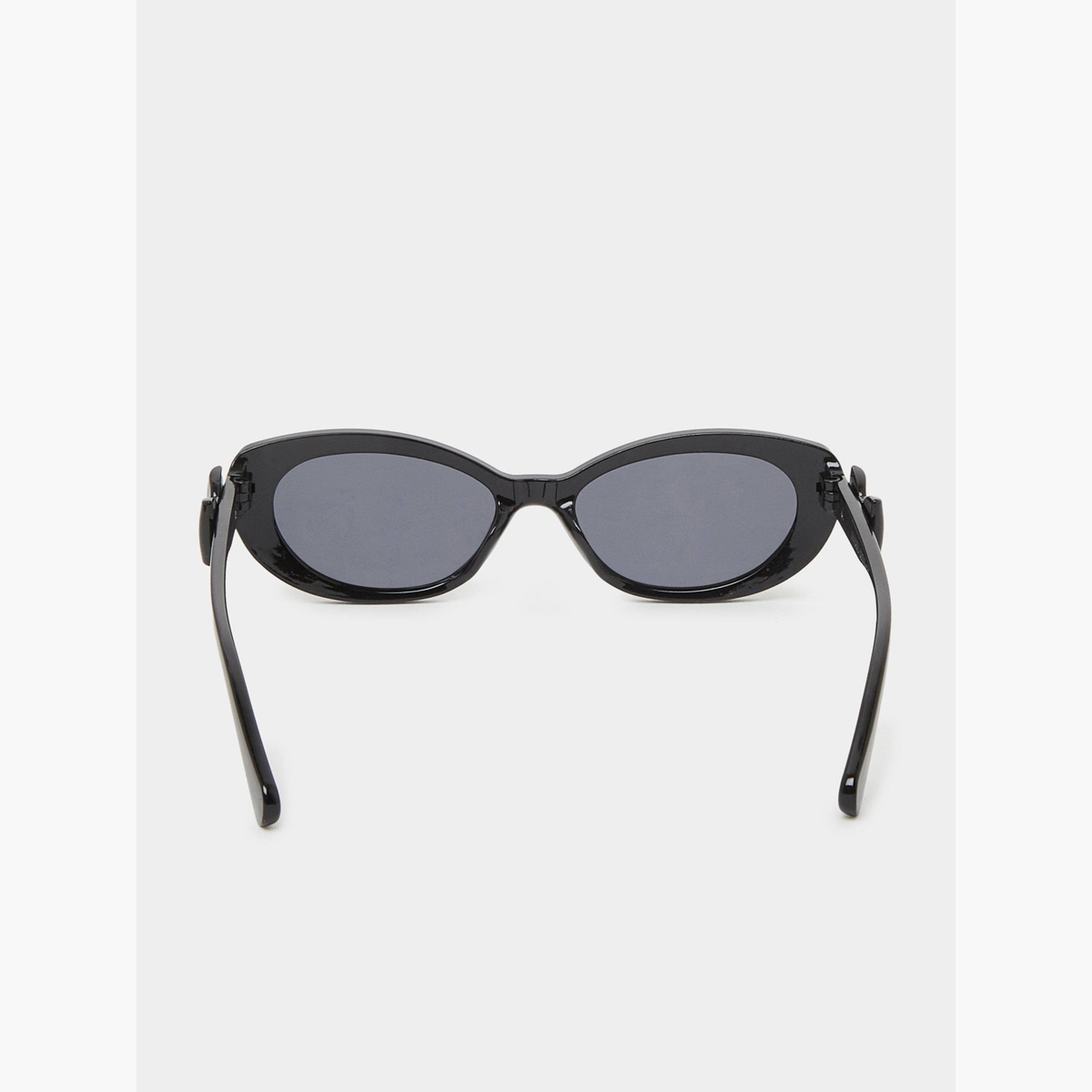 Styli Bow Arm Design Cat Eye Sunglasses-women-sunglasses-image-4