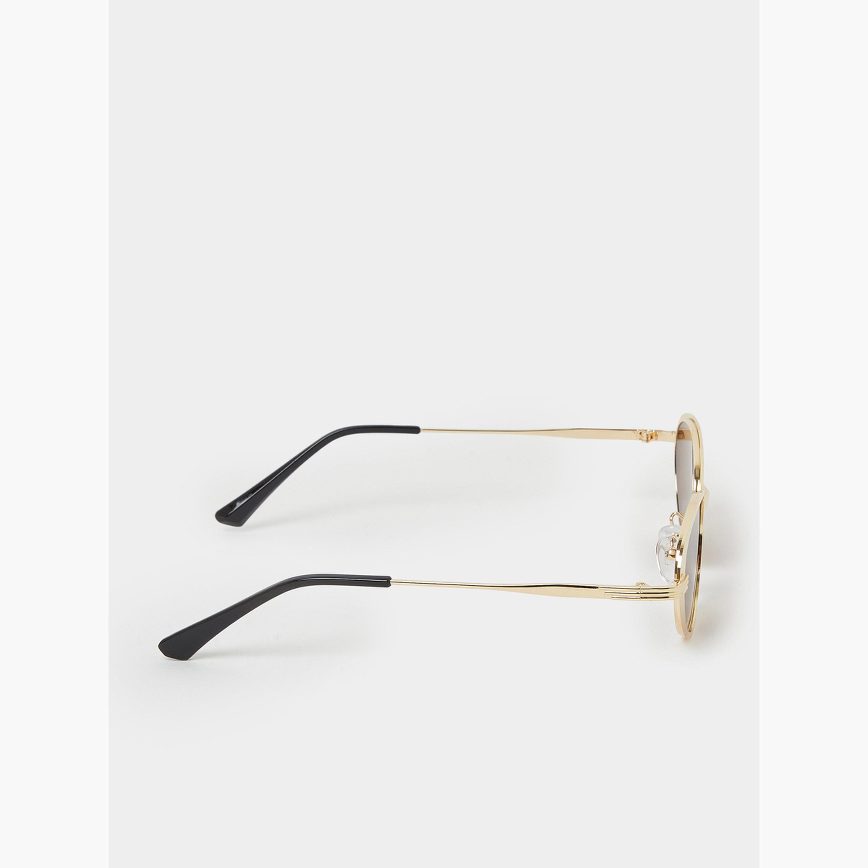 Styli Brown Oval Sunglasses-women-sunglasses-image-4