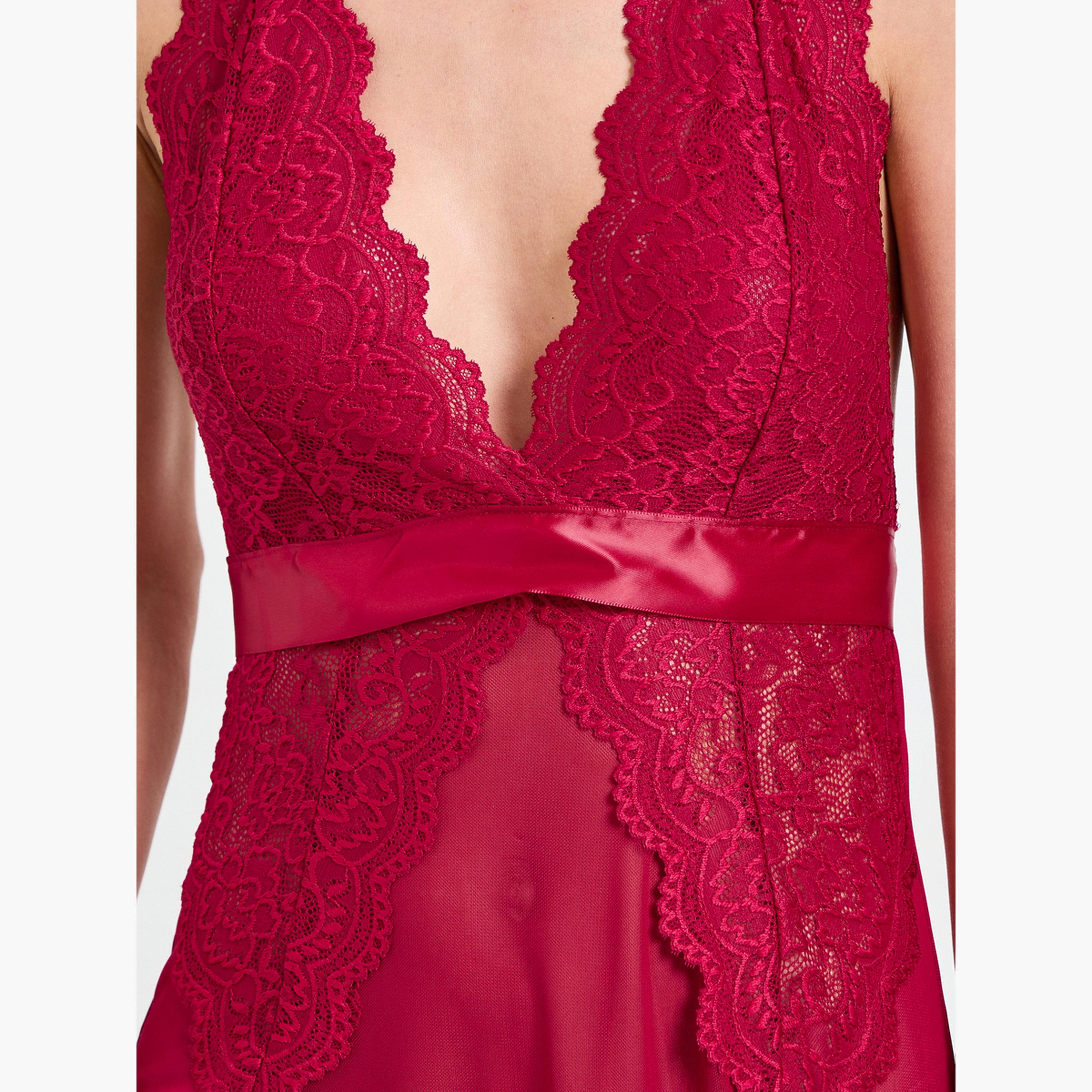 طقم من روب وقميص نوم دانتيل-women-clothing-nightwear-robes-image-6