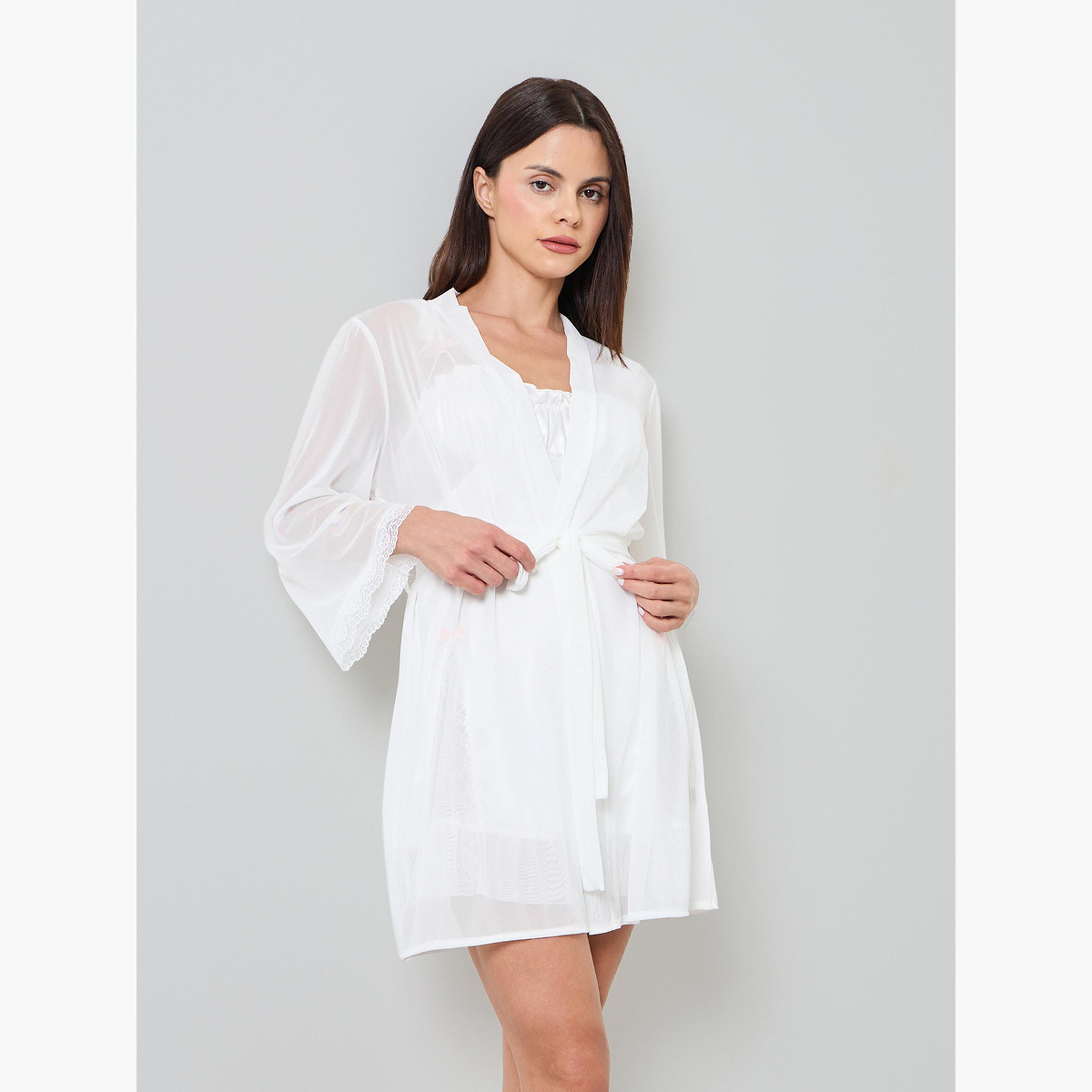 طقم من روب وقميص نوم ساتان-women-clothing-nightwear-robes-image-4