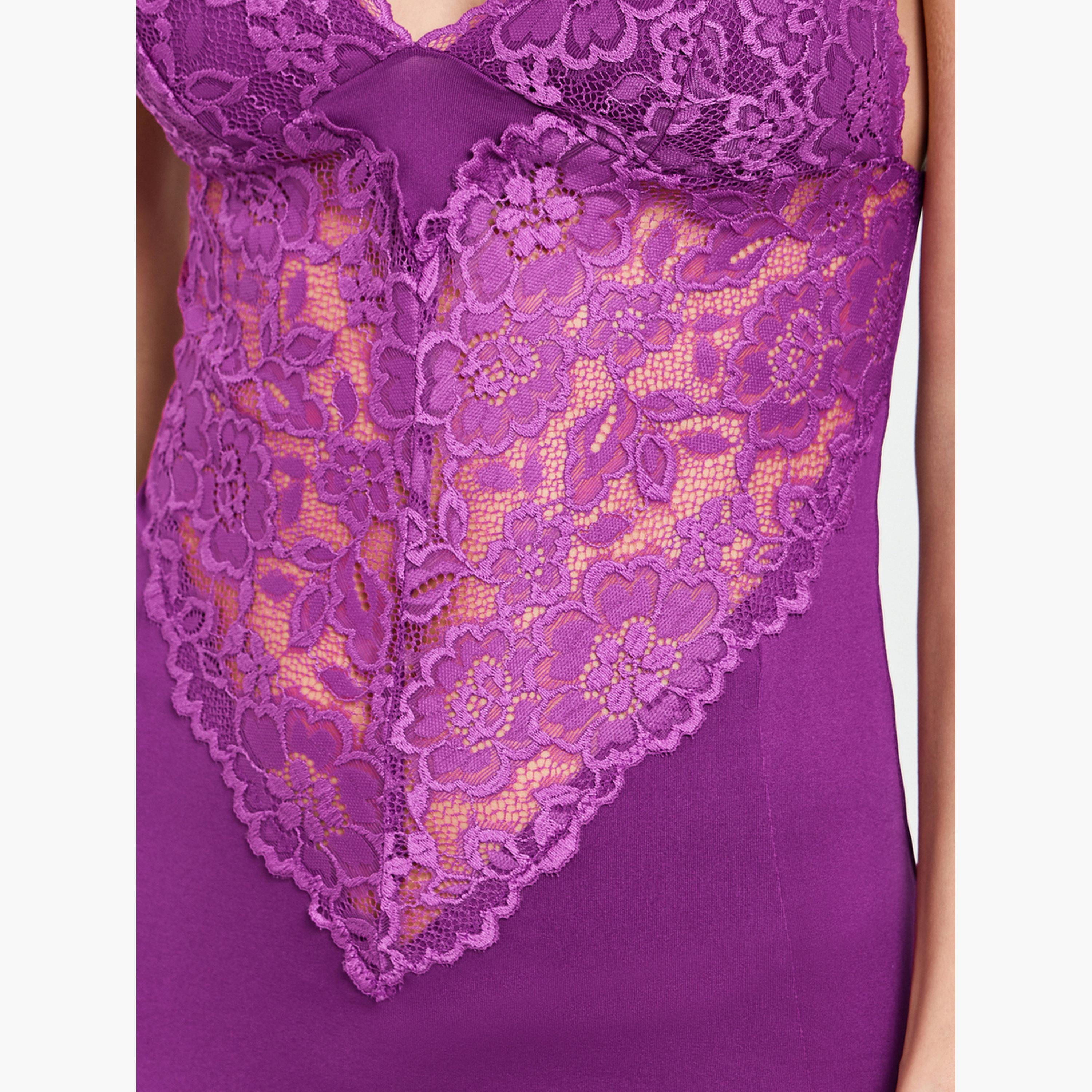 Take Two Purple Lace Insert Slip-women-clothing-lingerie-babydollsandbodysuits-image-4