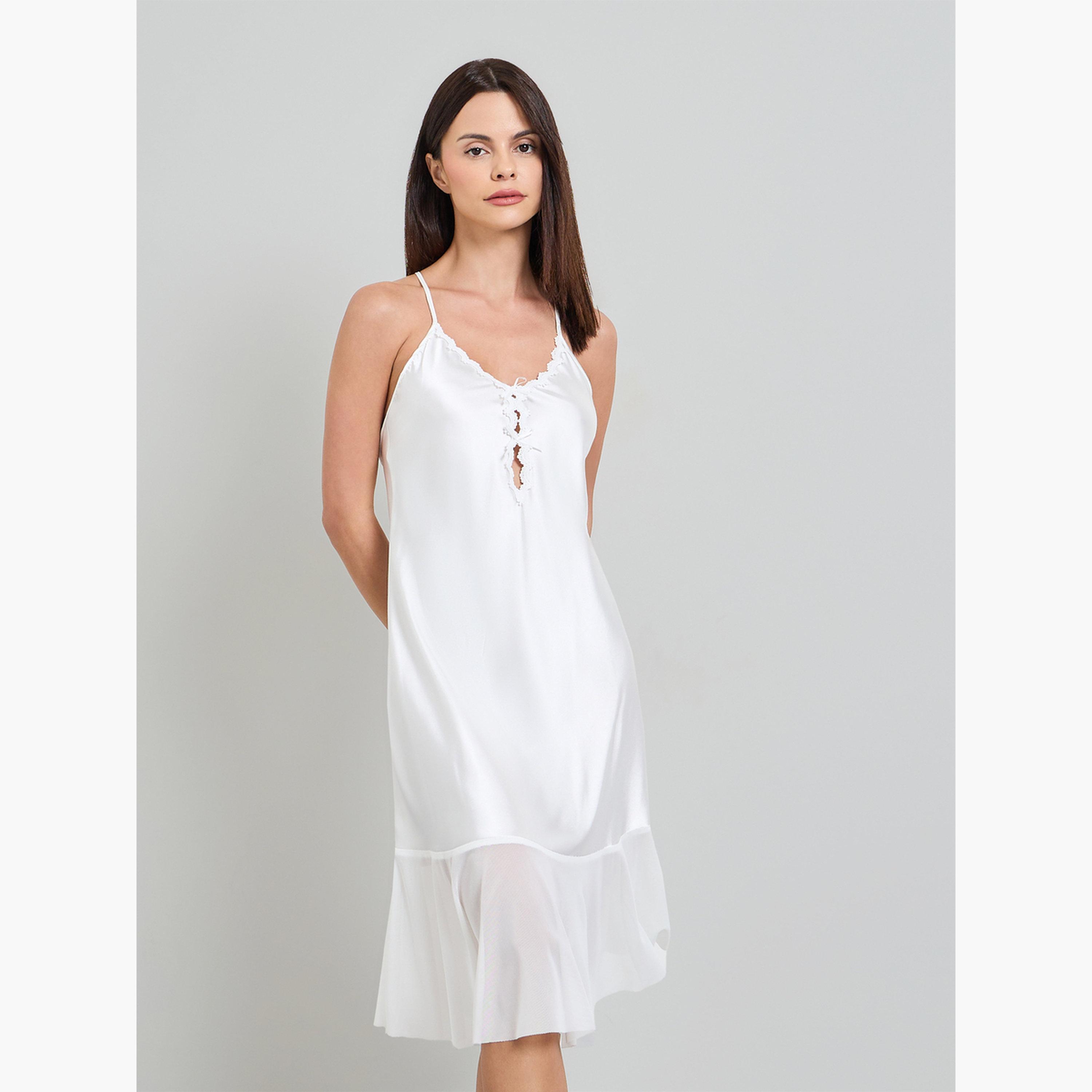 Take Two White Long Sleeve Robe-women-clothing-nightwear-robes-image-3