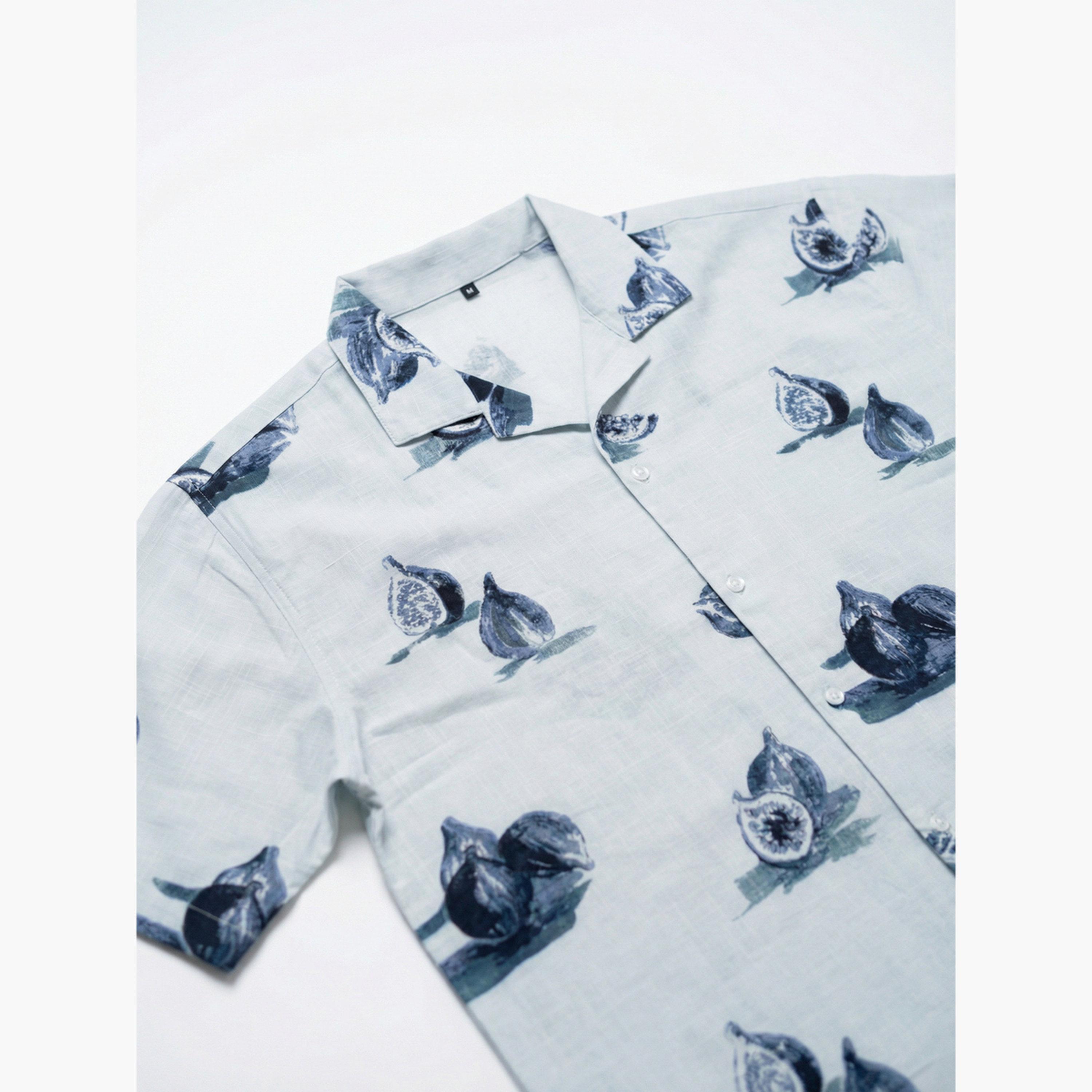 قميص كاجوال مطبوع بقصة مريحة للرجال-men-clothing-shirts-image-5