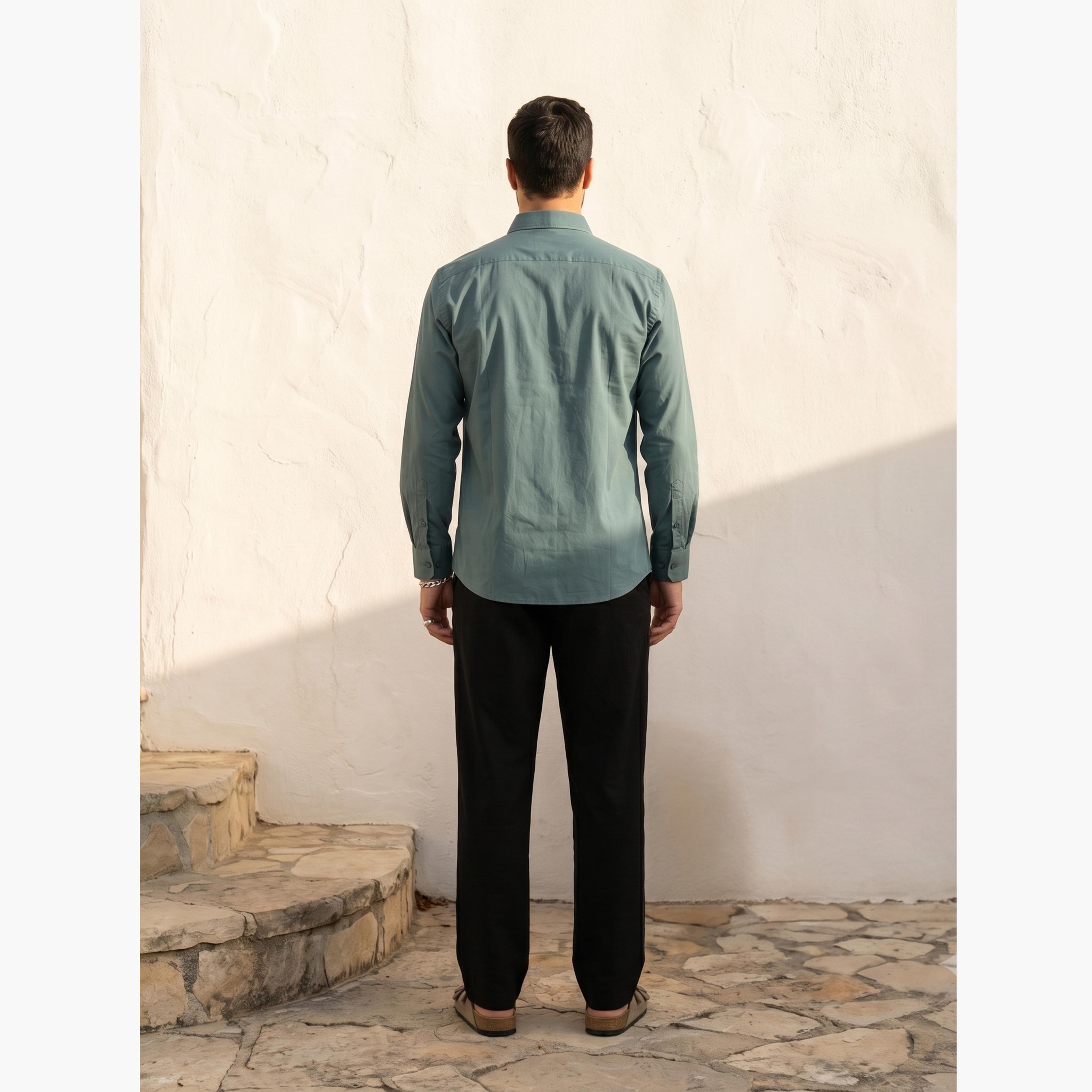 قميص كاجوال بقصة مريحة للرجال-men-clothing-shirts-image-6