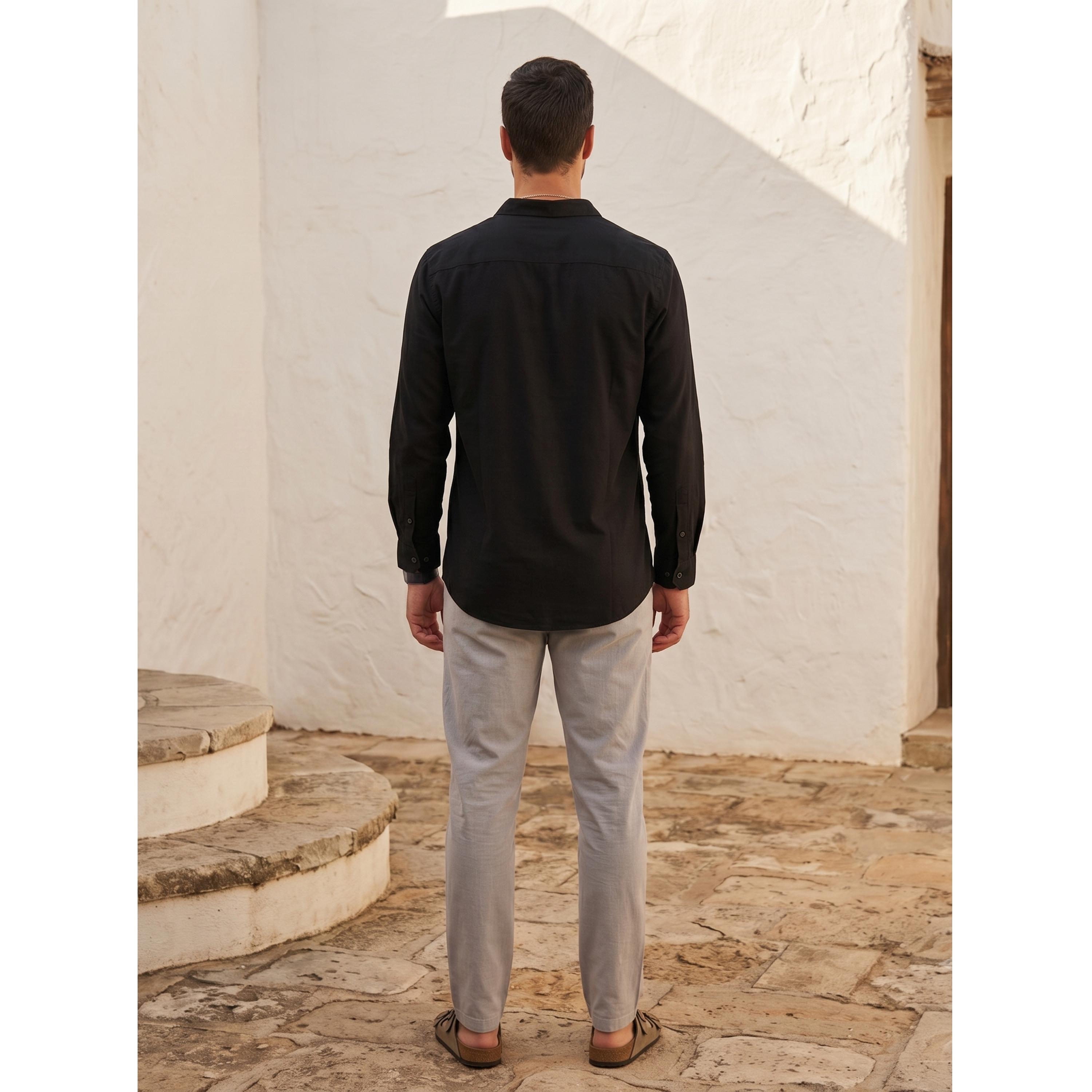 قميص كاجوال بقصة مريحة للرجال-men-clothing-shirts-image-6