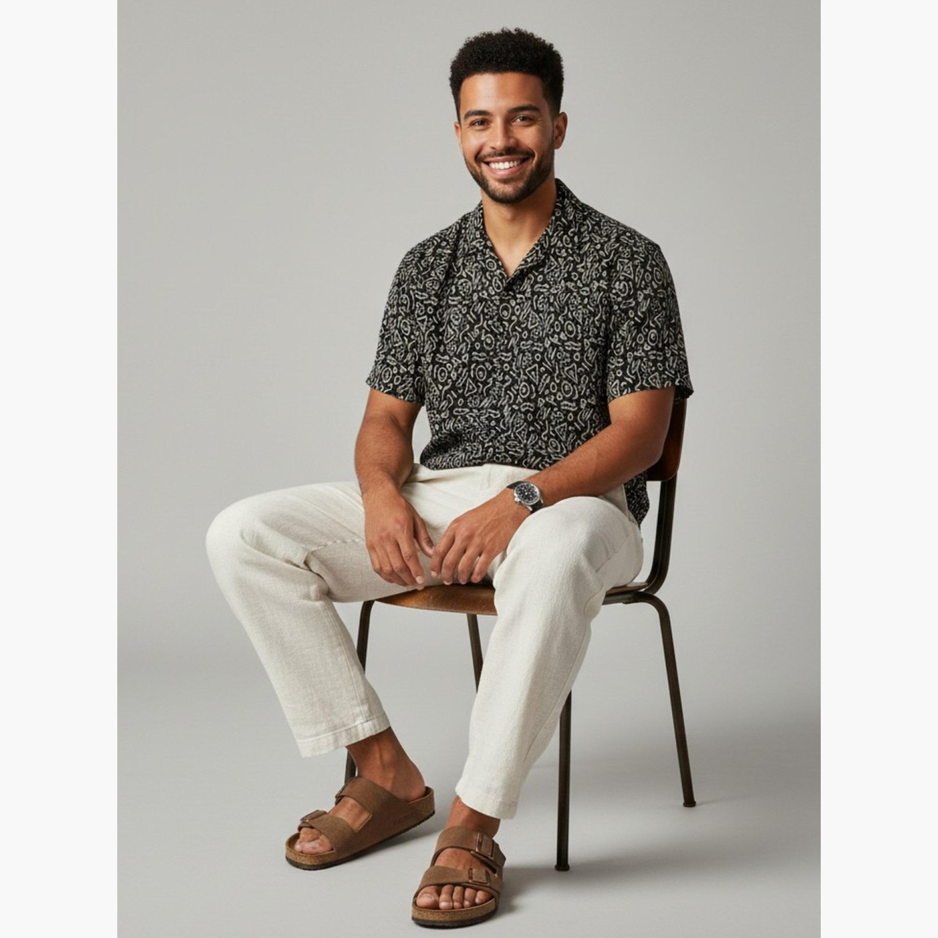 TRULOOM & X Styli Men Classic Graphic Print Casual Shirt-men-clothing-shirts-image-4