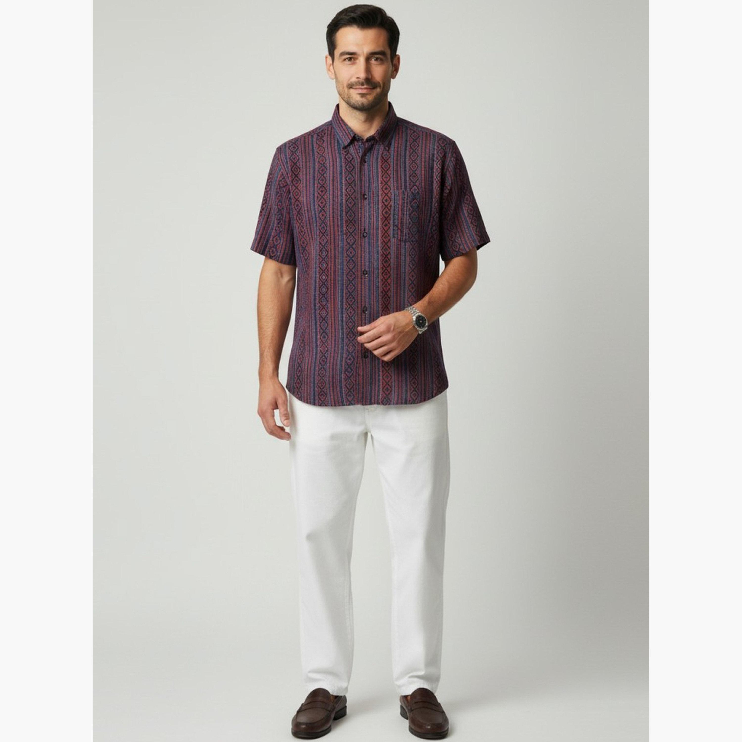 TRULOOM & X Styli Men Classic Graphic Print Casual Shirt-men-clothing-shirts-image-2
