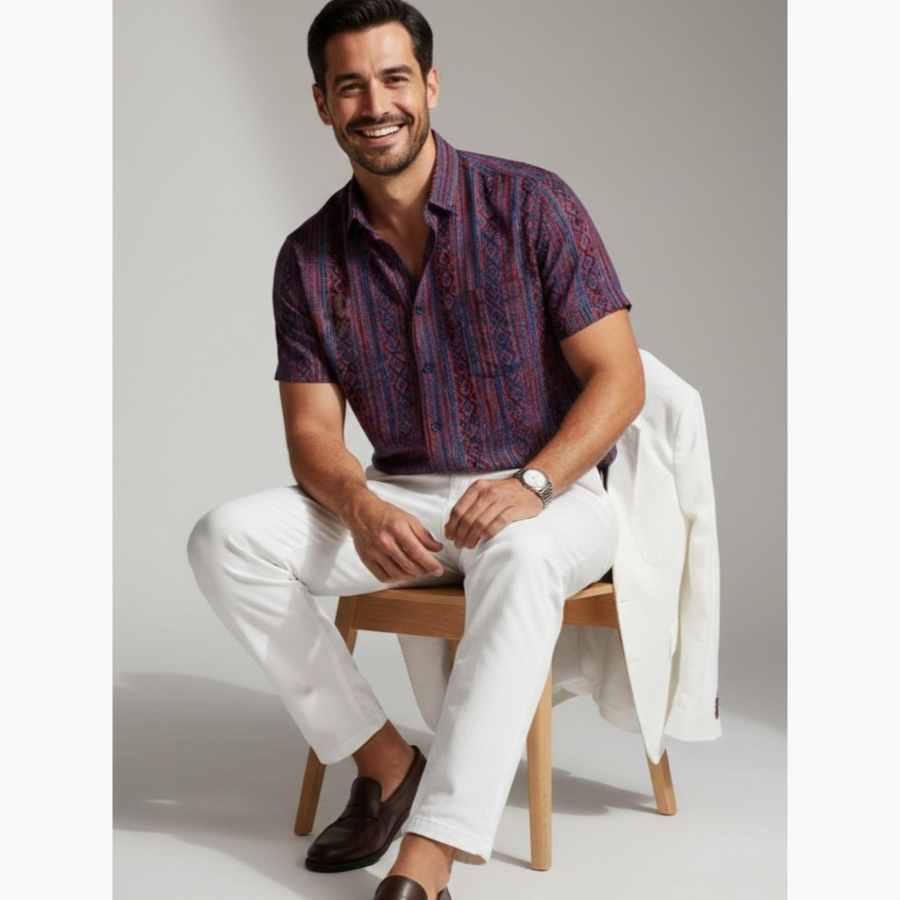 TRULOOM & X Styli Men Classic Graphic Print Casual Shirt-men-clothing-shirts-image-3