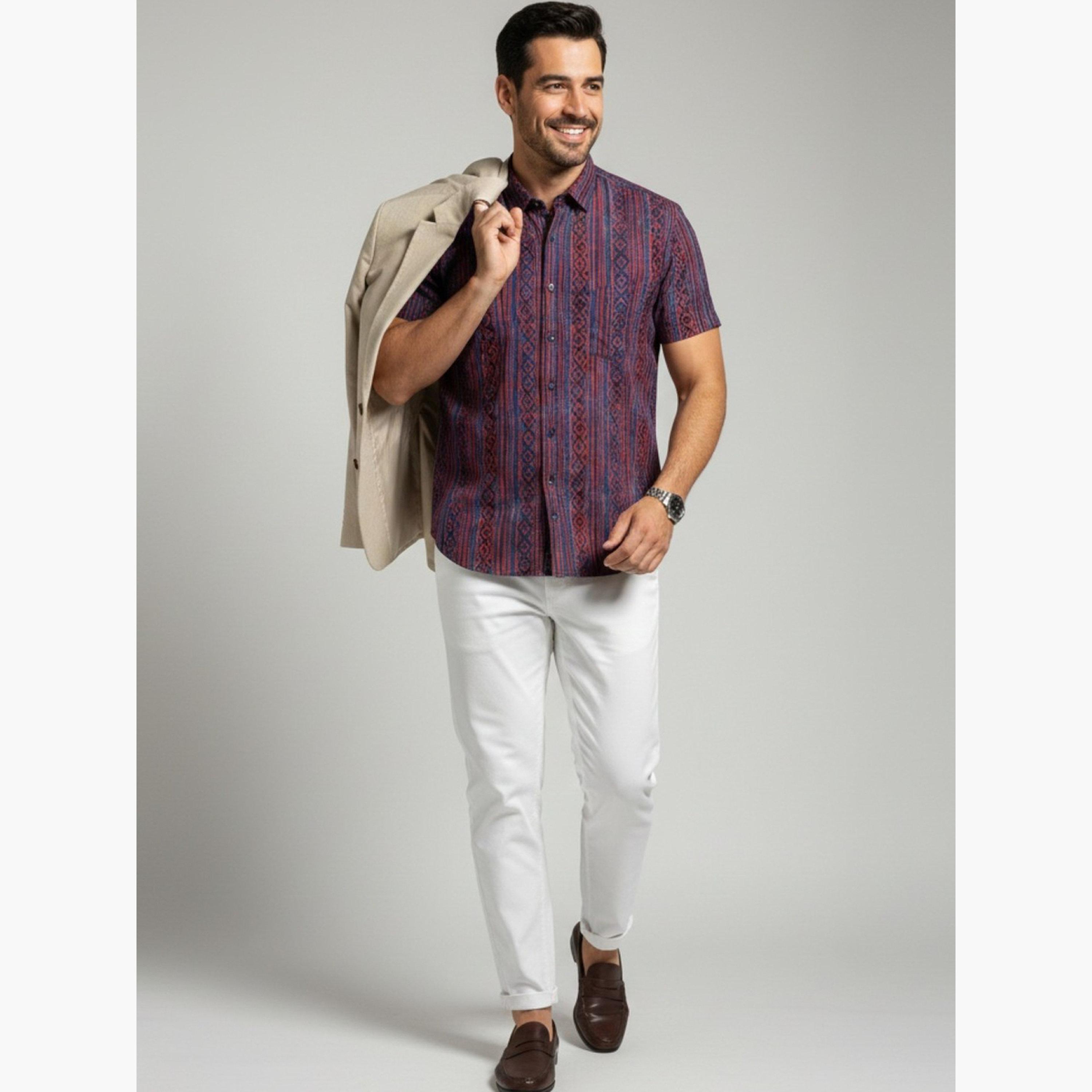 TRULOOM & X Styli Men Classic Graphic Print Casual Shirt-men-clothing-shirts-image-4