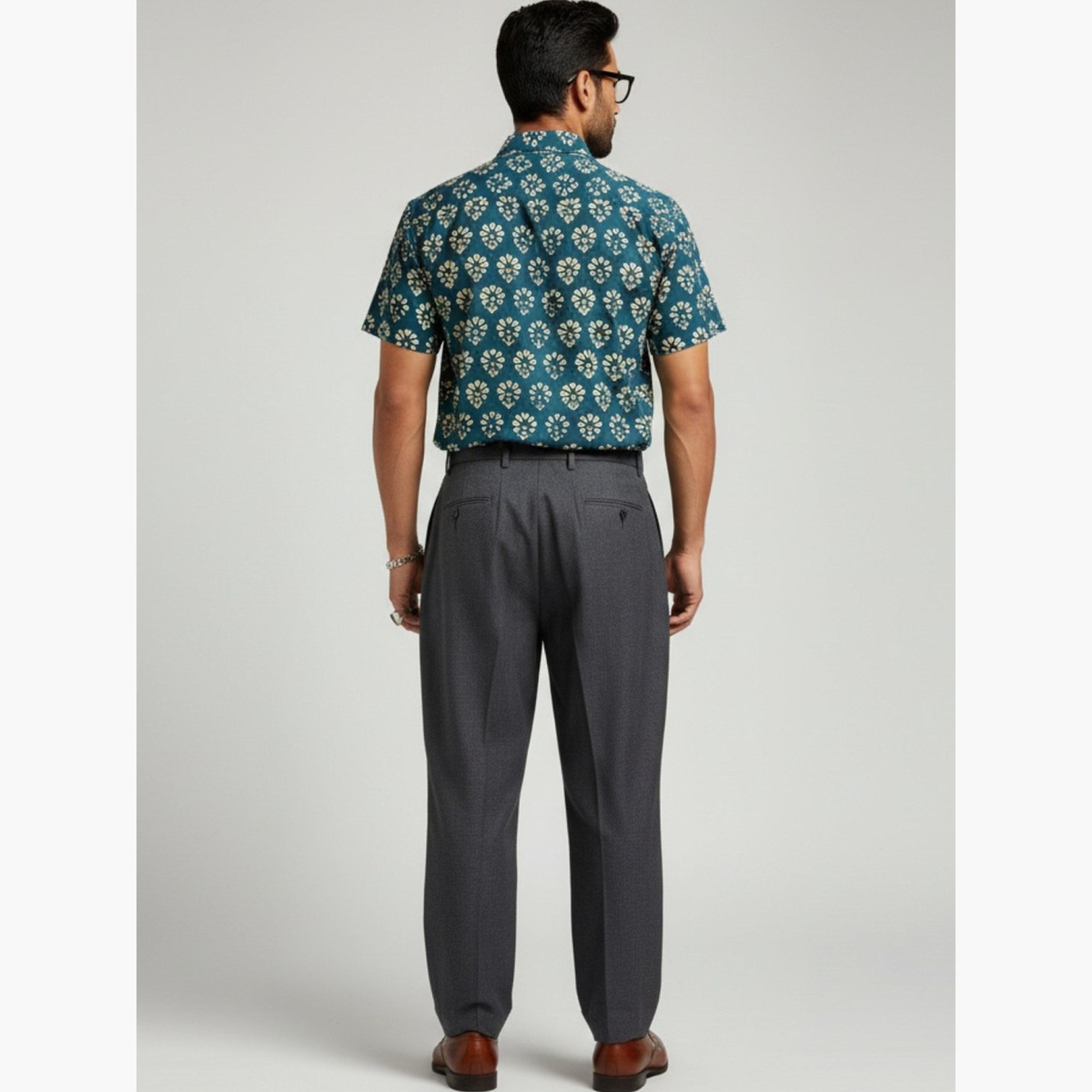 TRULOOM & X Styli Men Classic Slim Fit Floral Printed Casual Shirt-men-clothing-shirts-image-7