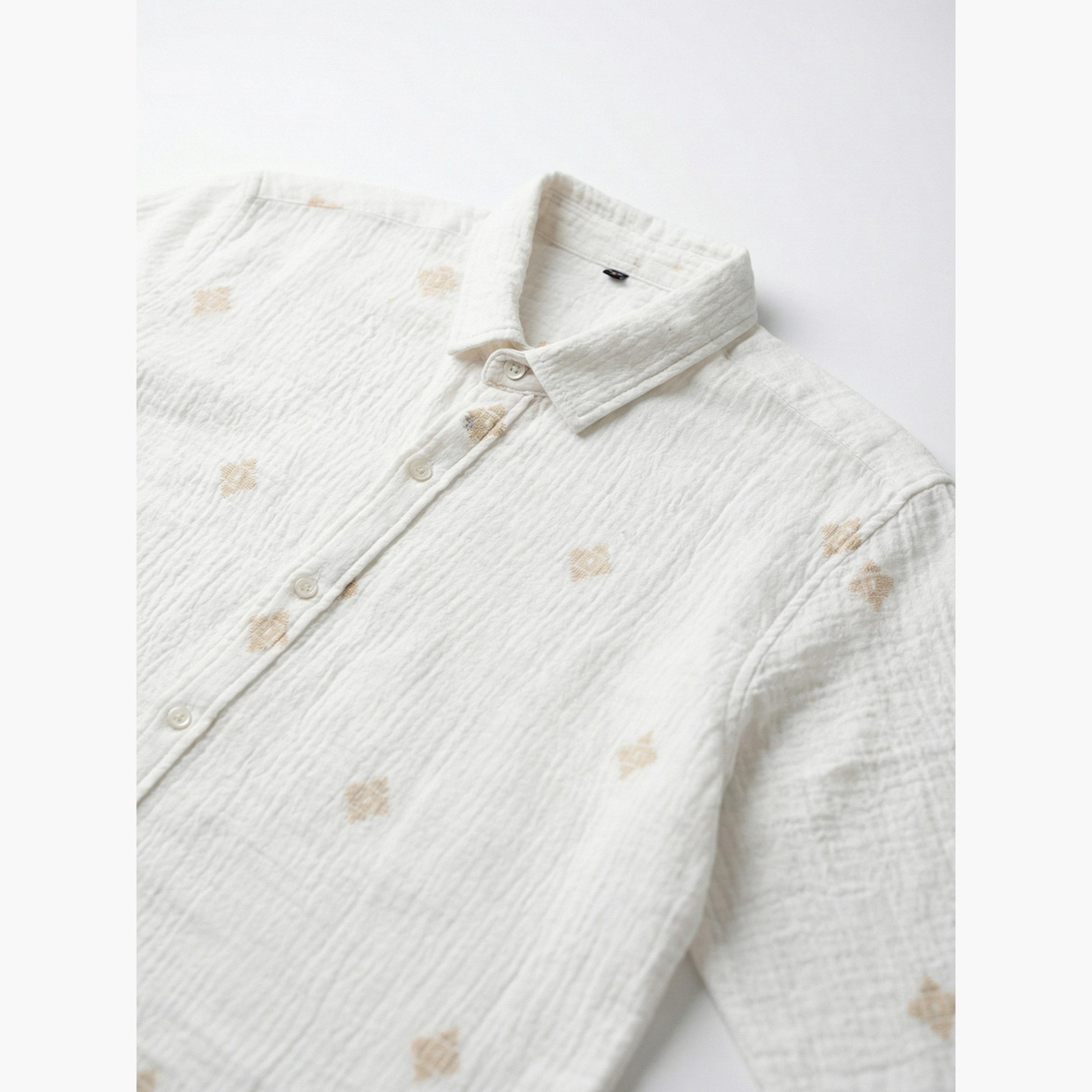 قميص كاجوال مطبوع بقصة مريحة للرجال-men-clothing-shirts-image-5