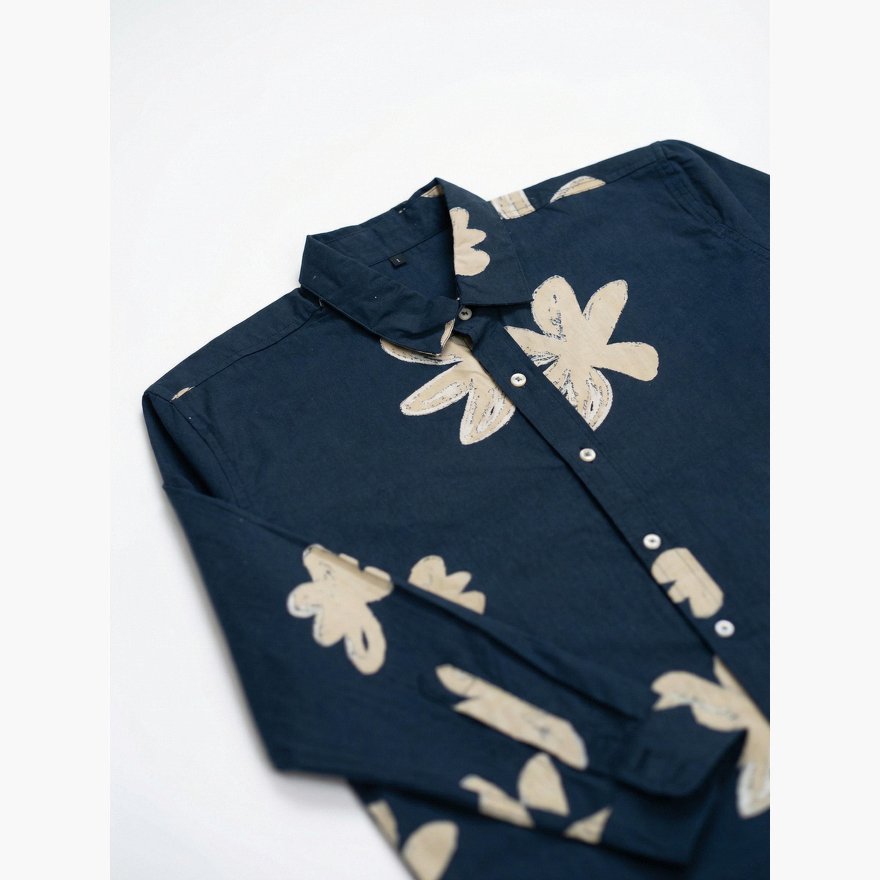 قميص كاجوال بنقشة زهور وقصة مريحة للرجال-men-clothing-shirts-image-7