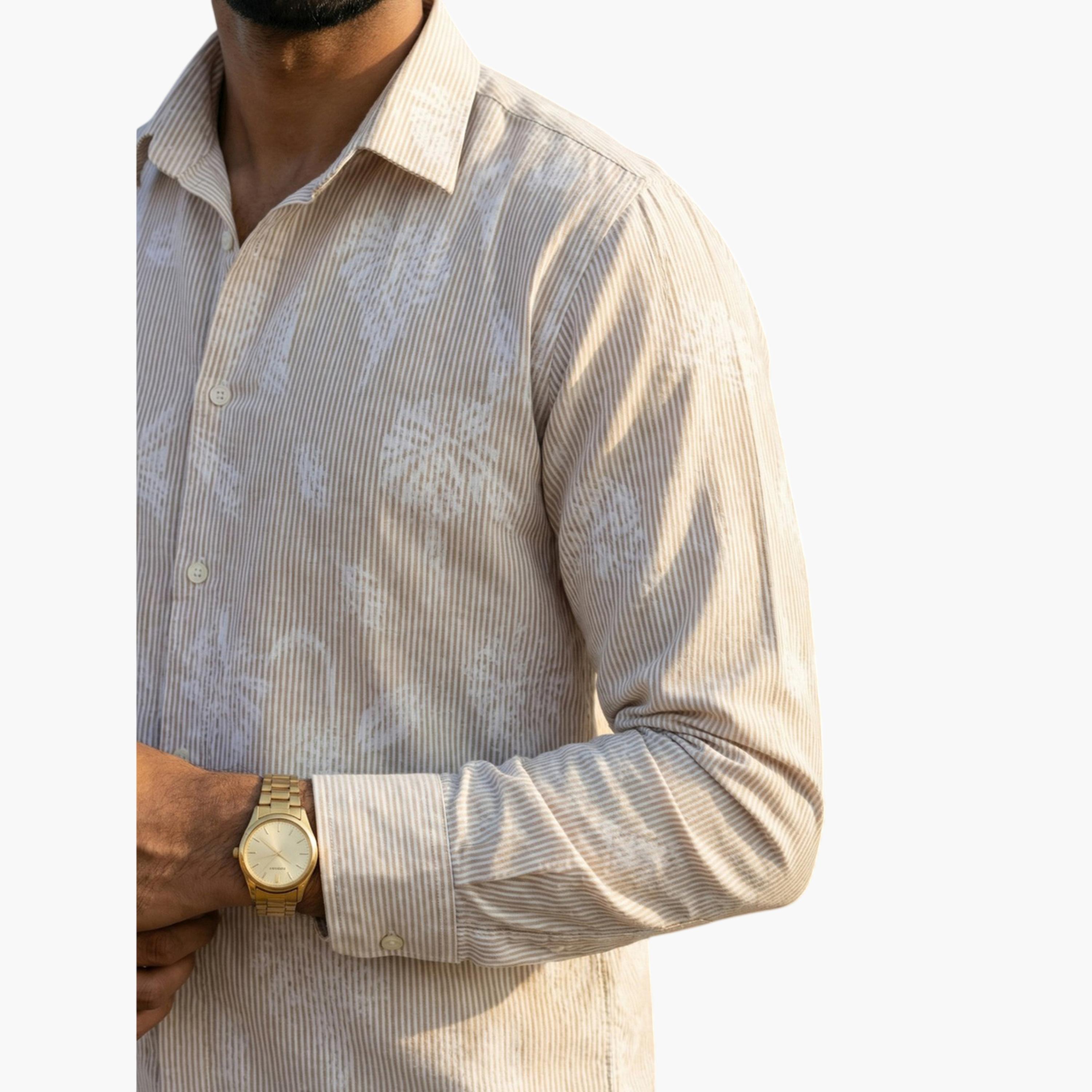 ترولوم & × ستايلي - قميص رجالي كاجوال مريح مطبوع عليه زهور-men-clothing-shirts-image-8