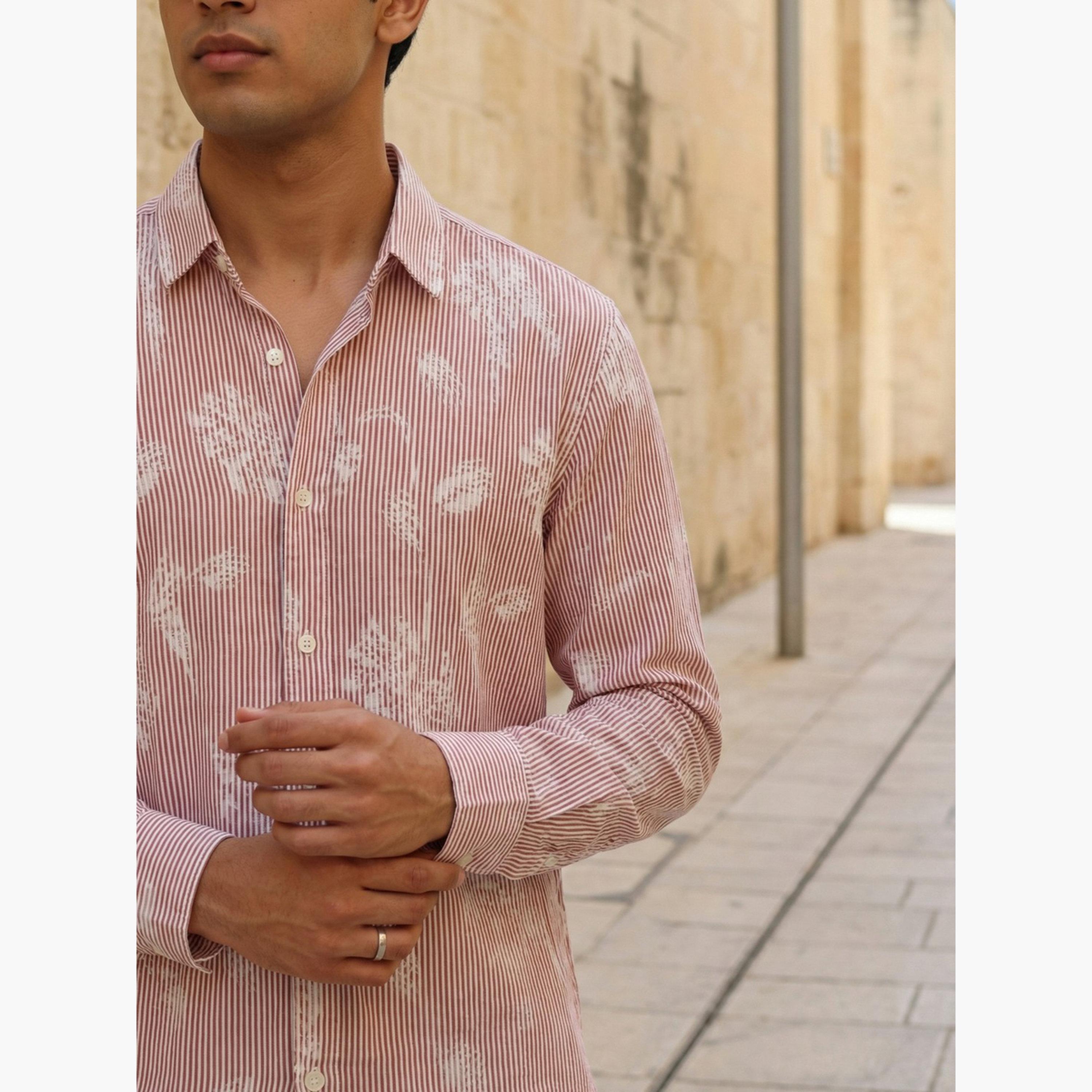 TRULOOM & X Styli Men Comfort Floral Printed Casual Shirt-men-clothing-shirts-image-7