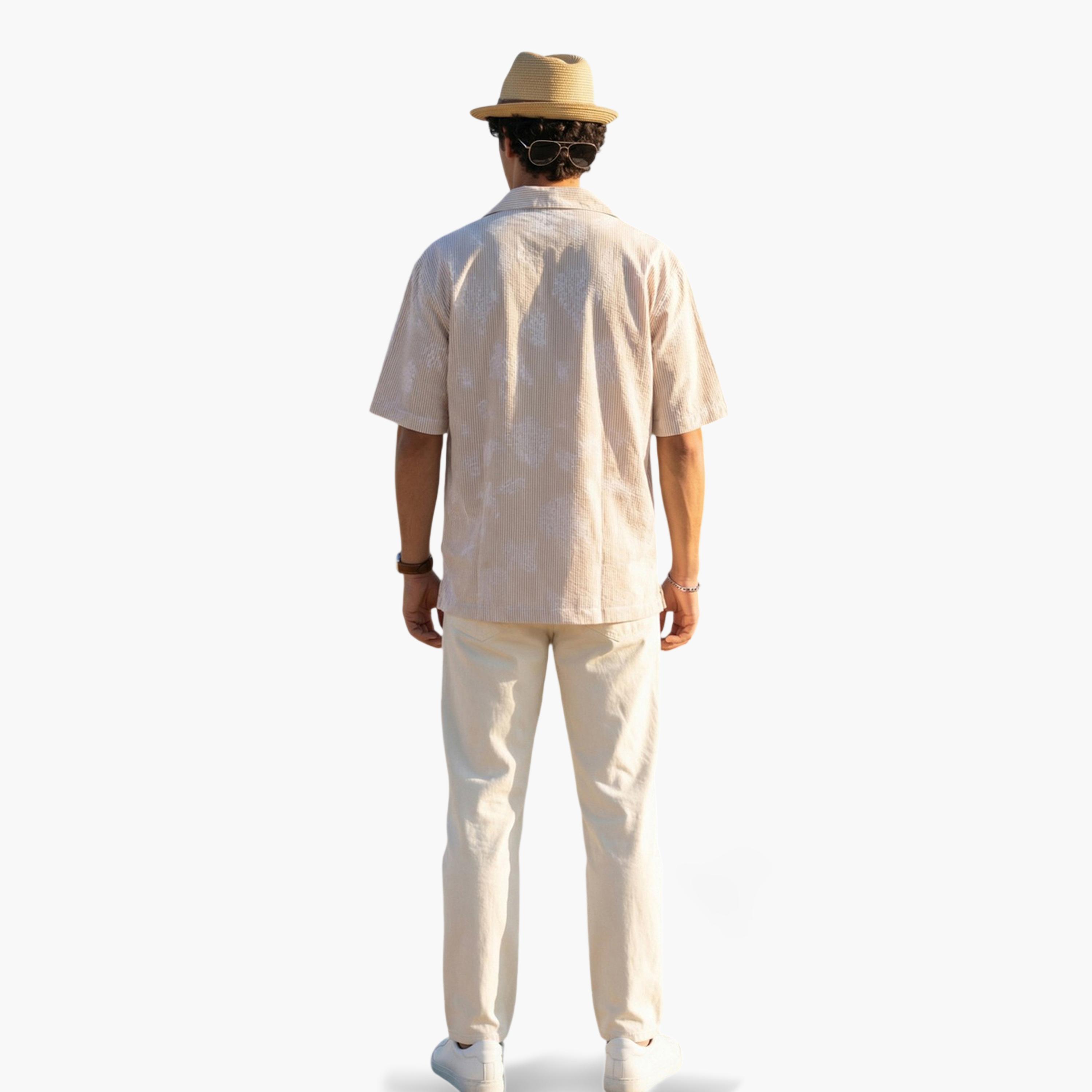 ترولوم & × ستايلي - قميص رجالي كاجوال مريح مطبوع عليه زهور-men-clothing-shirts-image-5