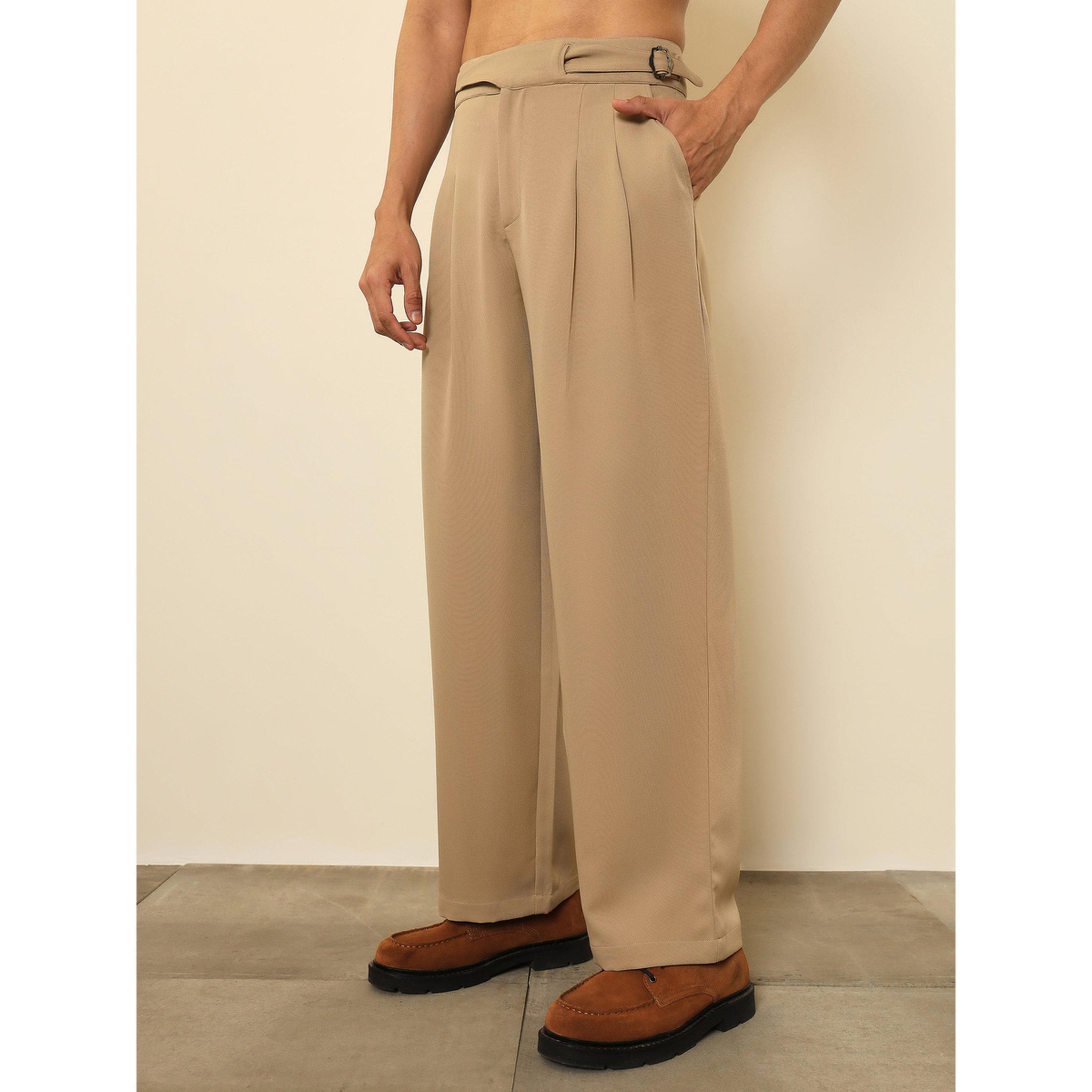 Sassafras X Styli Men Double Waist Adjuster Korean Pants-men-clothing-trousersandchinos-trousers-image-3