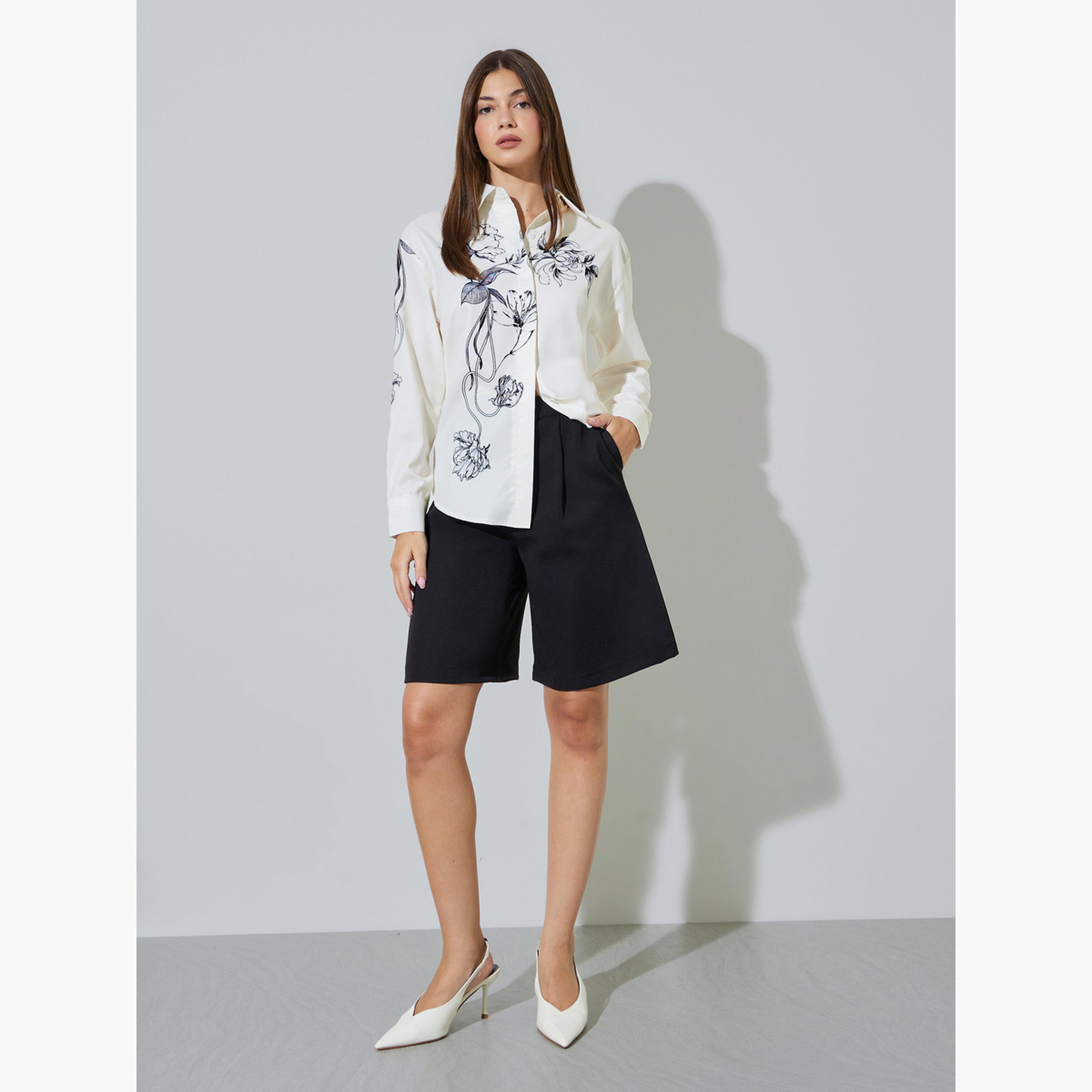بلوزة بطبعة زهور وأكمام طويلة-women-clothing-shirtsandblouses-shirts-image-2