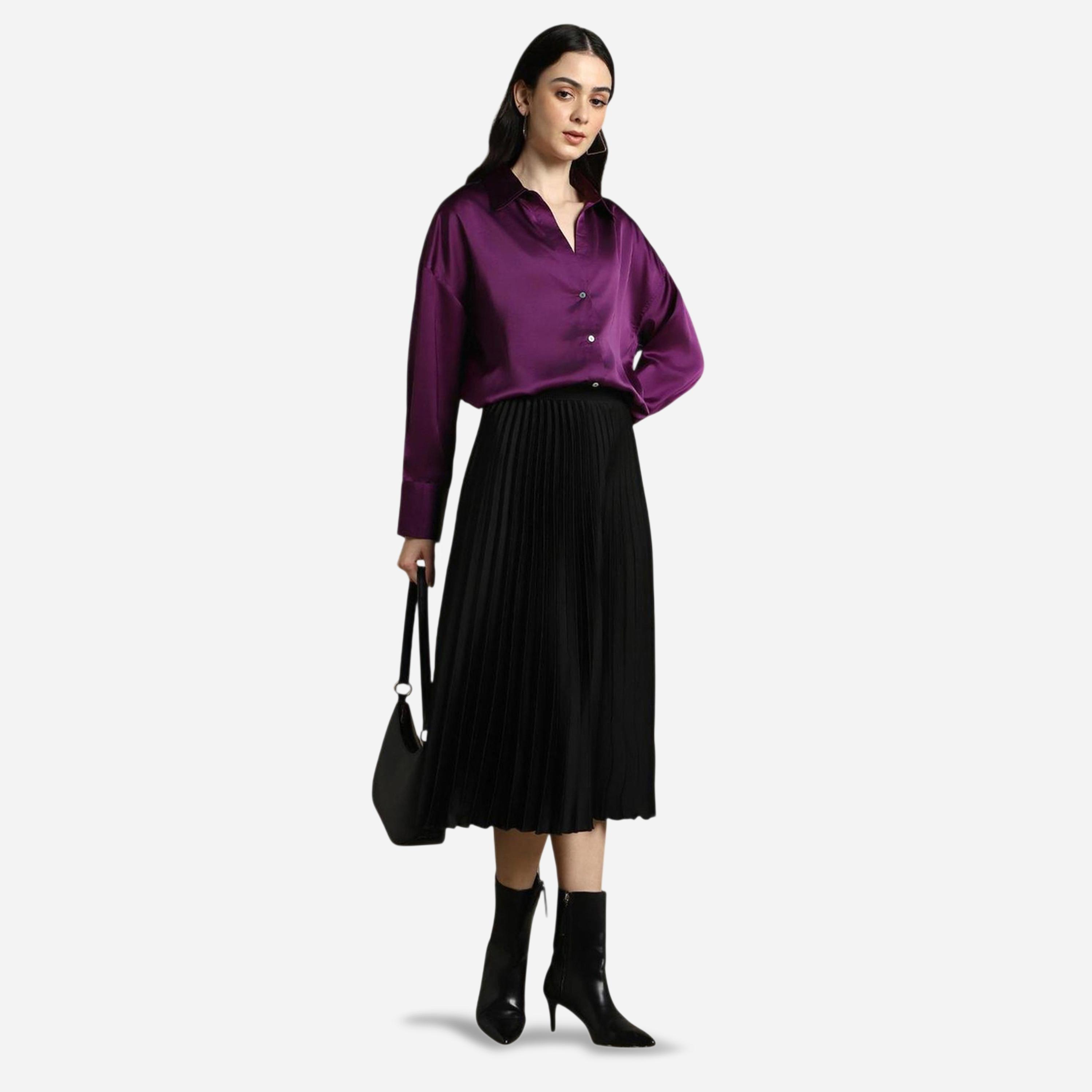Dennis Lingo X Styli Purple Satin Relaxed Fit Shirt-women-clothing-shirtsandblouses-shirts-image-2