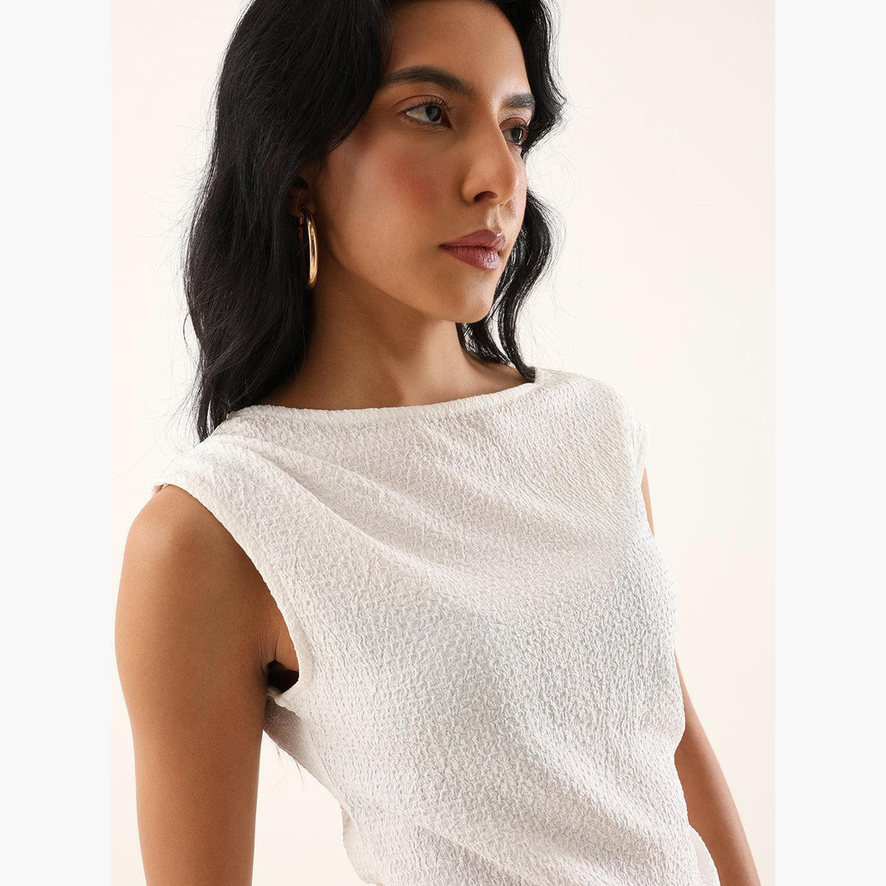 بلوزة بقصة سليم فت وتفاصيل بارزة الملمس-women-clothing-shirtsandblouses-blouses-image-5