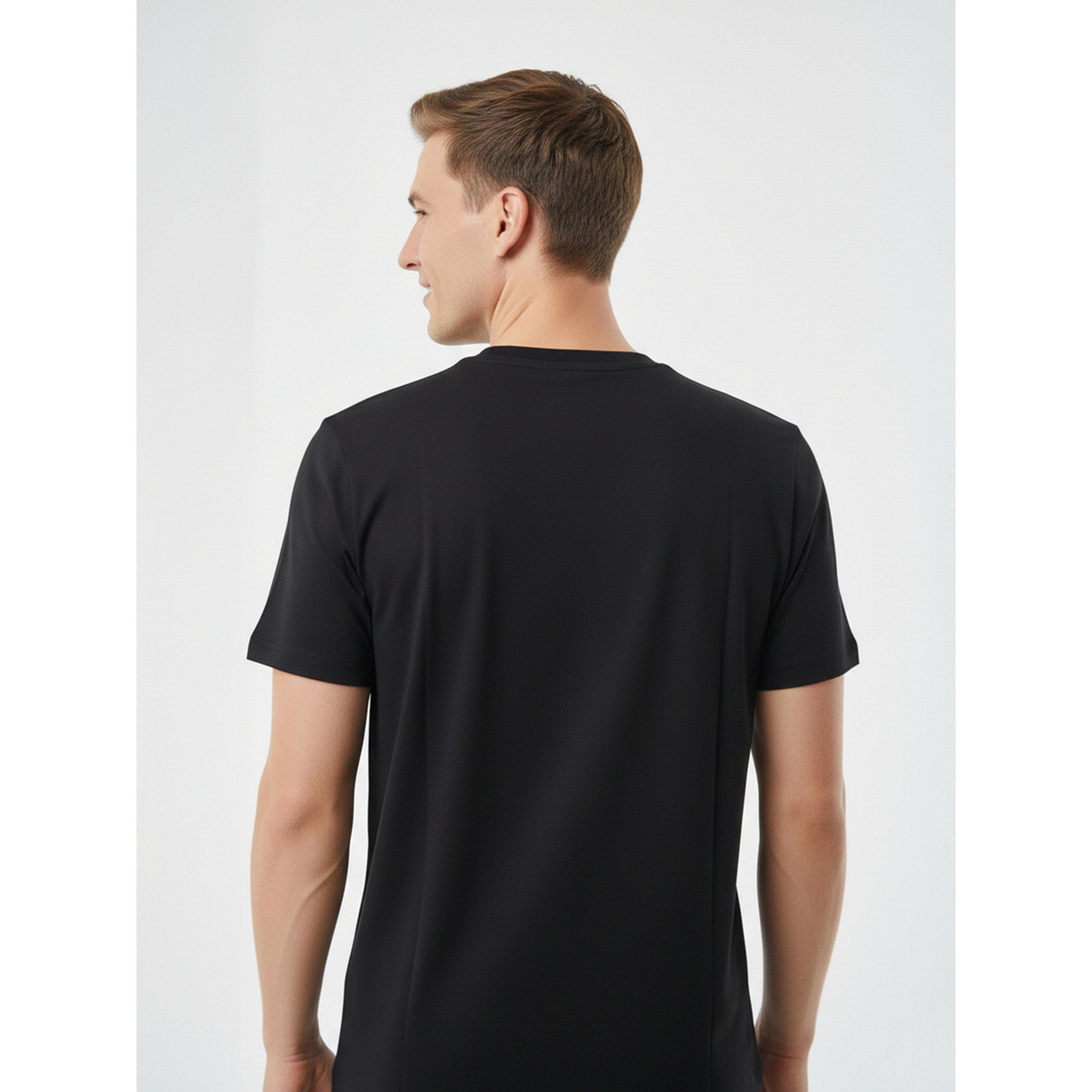 تيشيرت بياقة دائرية وشعار جرافيك للرجال-men-clothing-tshirtsandpolos-tshirts-image-3