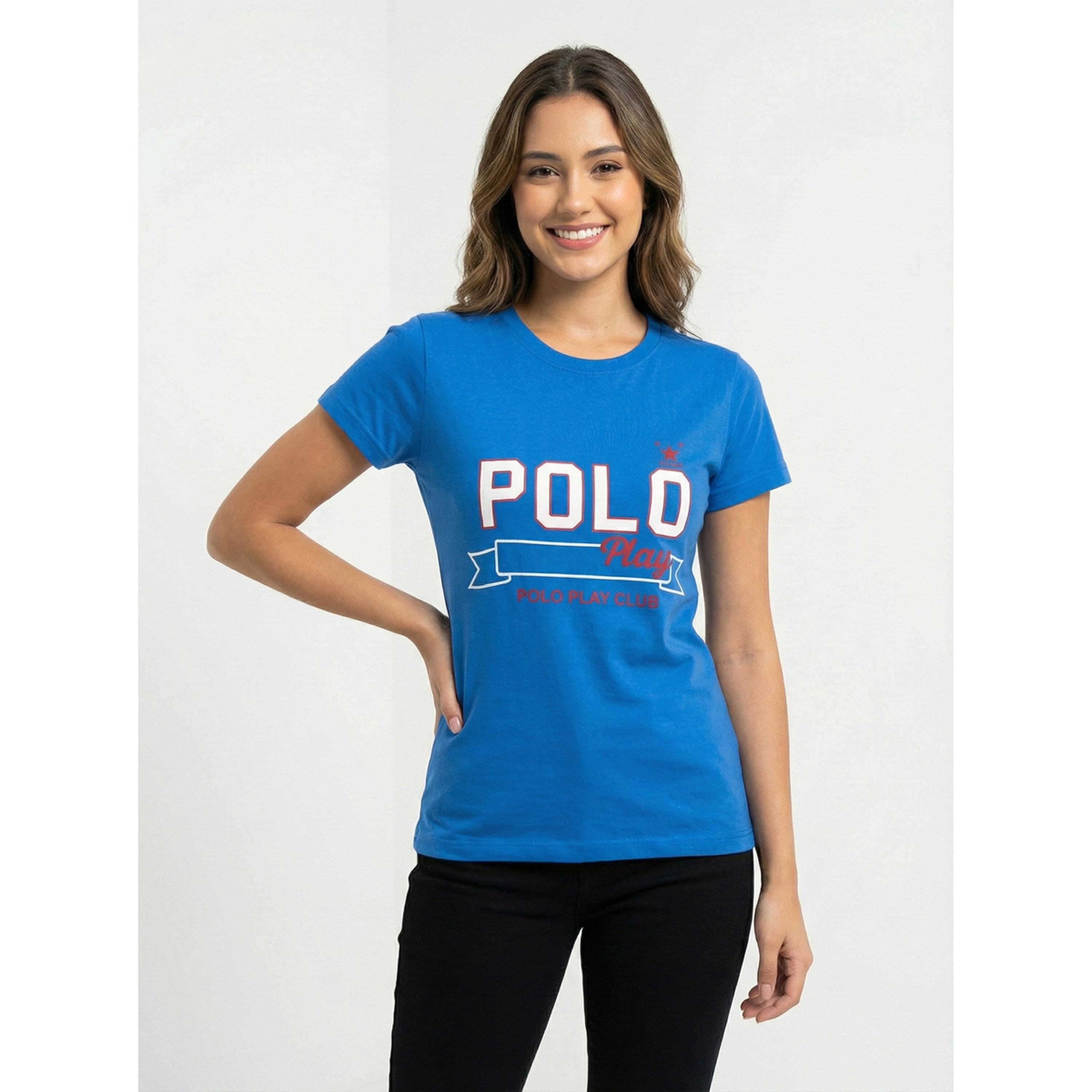 تيشيرت قطن بشعار جرافيك-women-clothing-tshirts-image-1