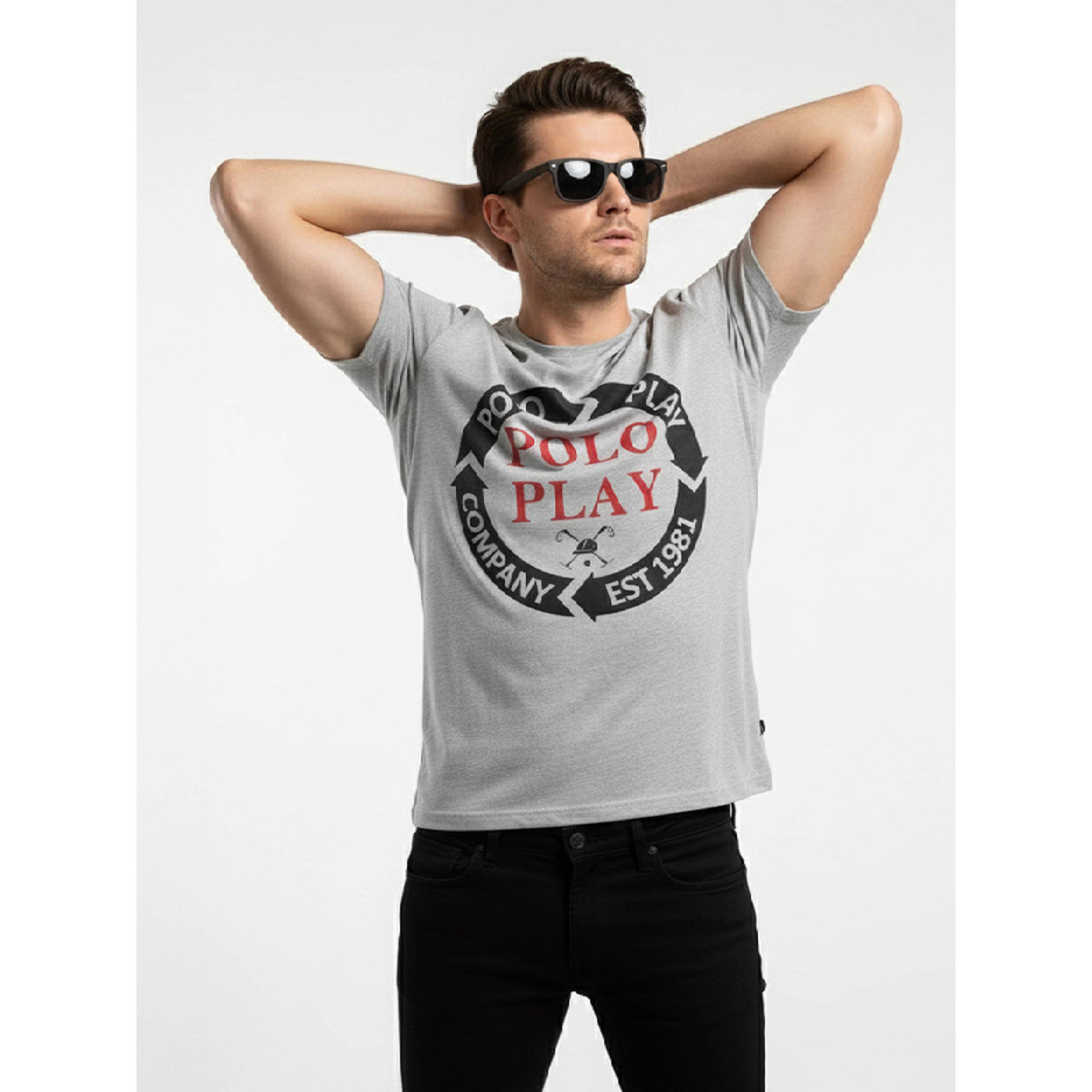 تيشيرت بياقة دائرية وشعار جرافيك للرجال-men-clothing-tshirtsandpolos-tshirts-image-3