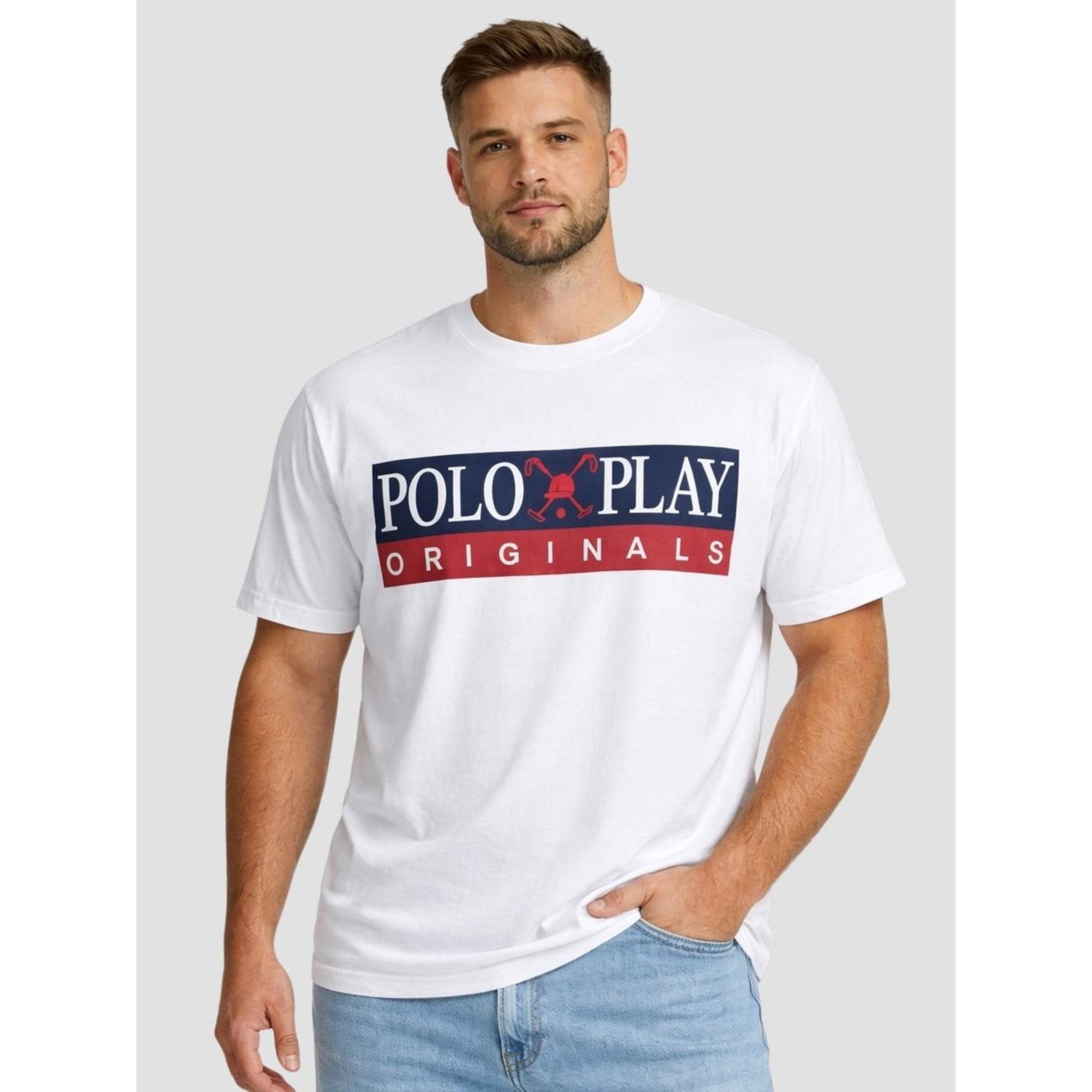 تيشيرت بياقة دائرية وشعار جرافيك للرجال-men-clothing-tshirtsandpolos-tshirts-image-1