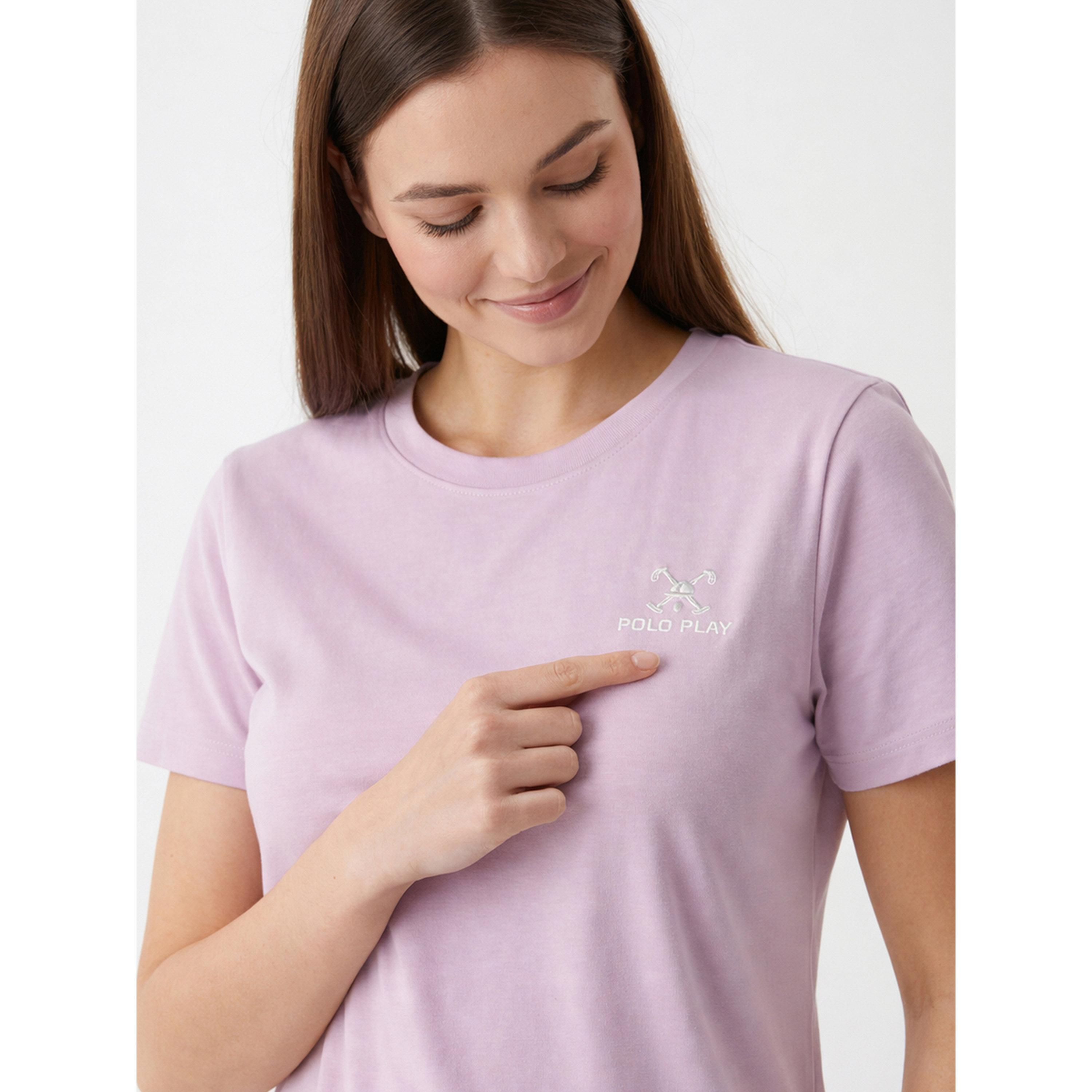 تيشيرت بياقة دائرية وشعار جرافيك-women-clothing-tshirts-image-4