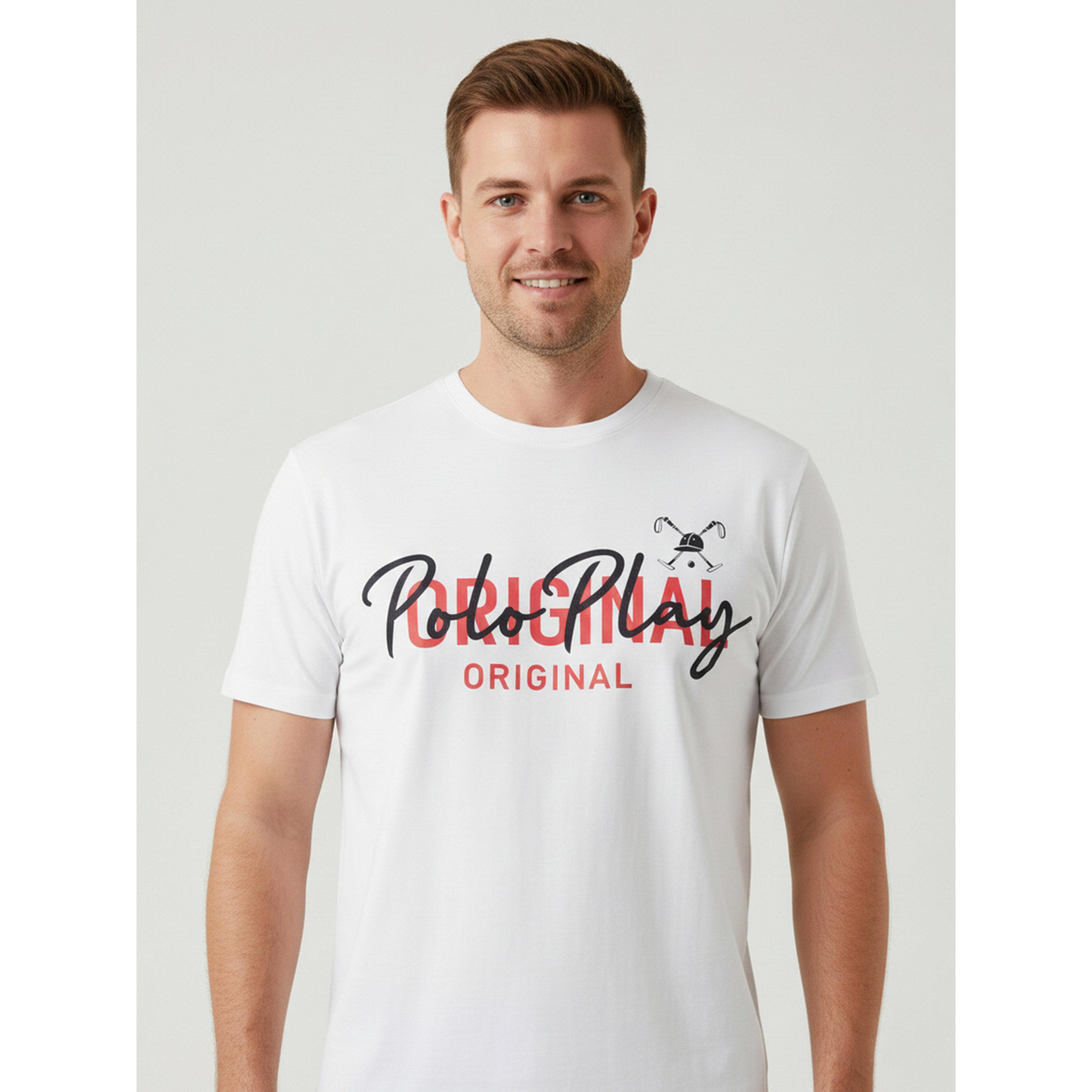 تيشيرت بياقة دائرية وشعار جرافيك للرجال-men-clothing-tshirtsandpolos-tshirts-image-4
