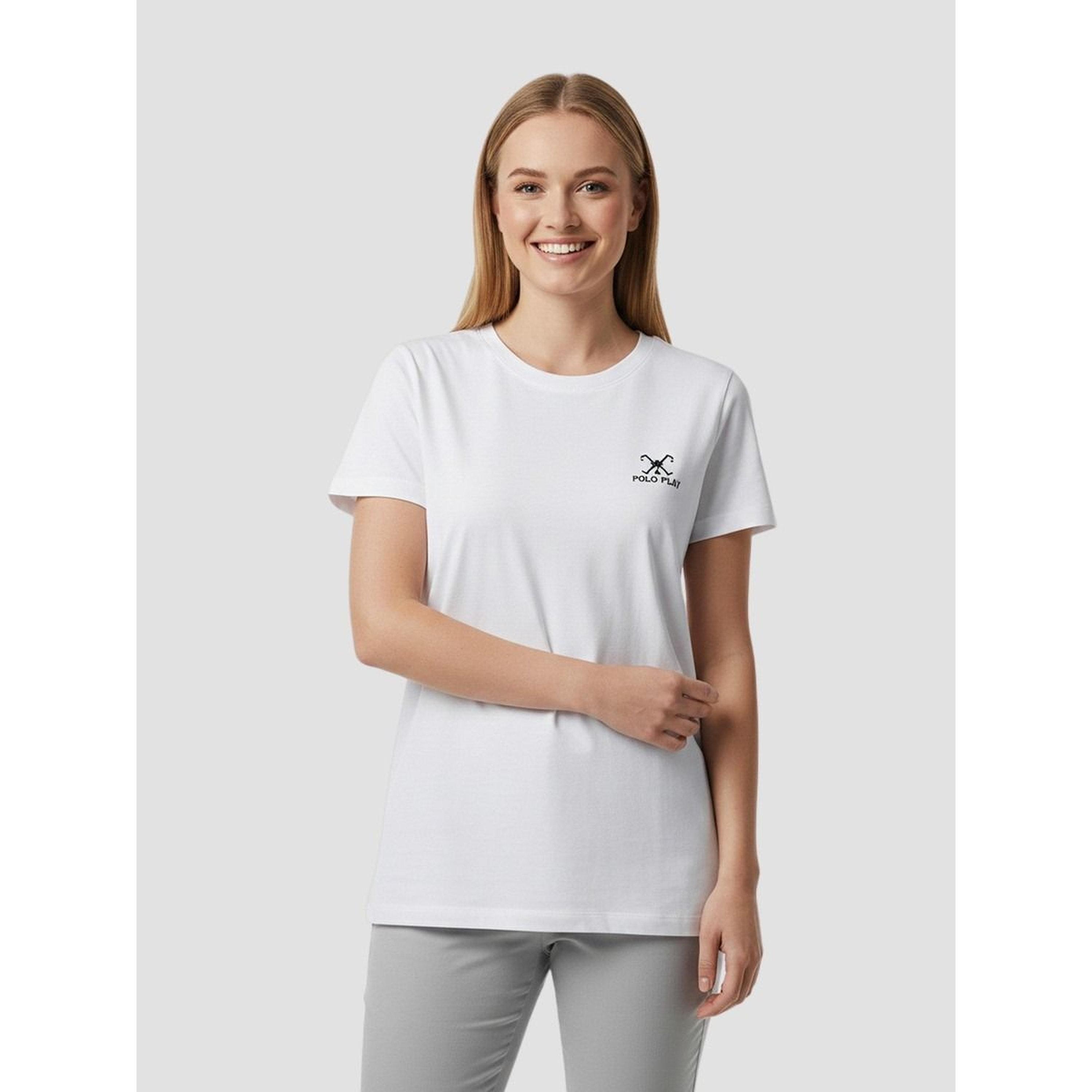 تيشيرت بأكمام قصيرة وطبعة شعار-women-clothing-tshirts-image-1