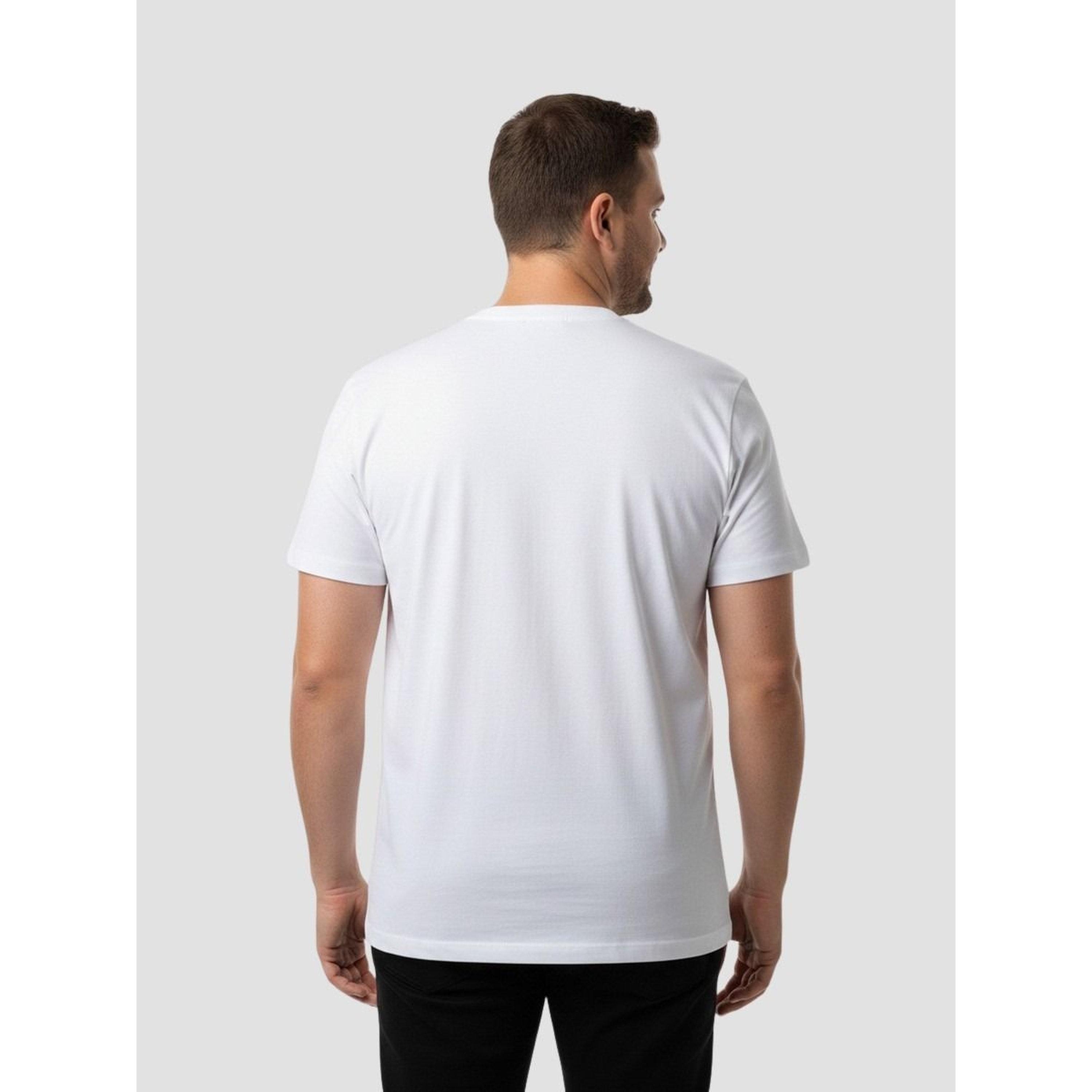 تيشيرت بأكمام قصيرة وتفاصيل شعار للرجال-men-clothing-tshirtsandpolos-tshirts-image-4