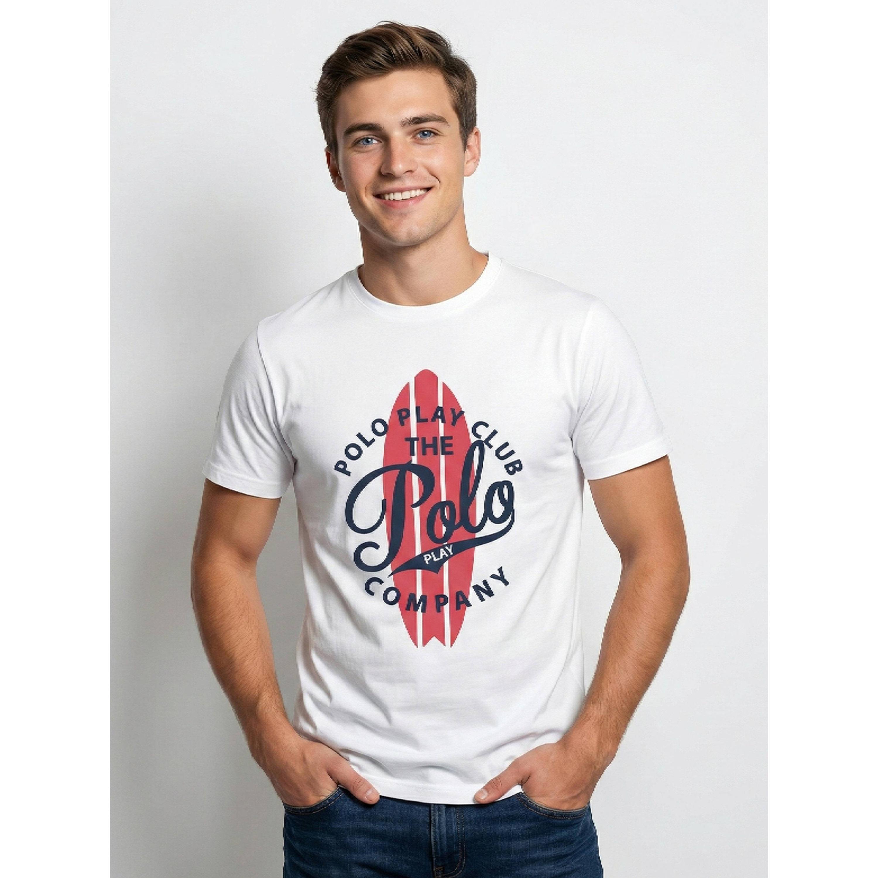تيشيرت بياقة دائرية وشعار جرافيك للرجال-men-clothing-tshirtsandpolos-tshirts-image-1