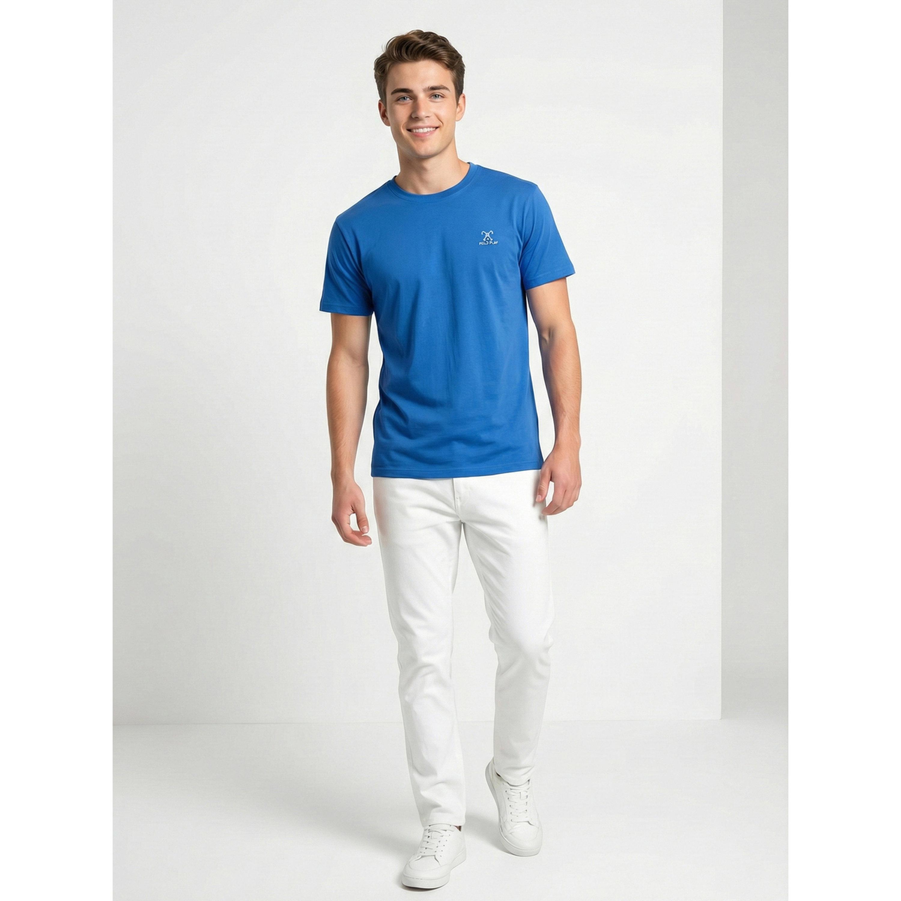 تيشيرت قطن بياقة دائرية للرجال-men-clothing-tshirtsandpolos-tshirts-image-2