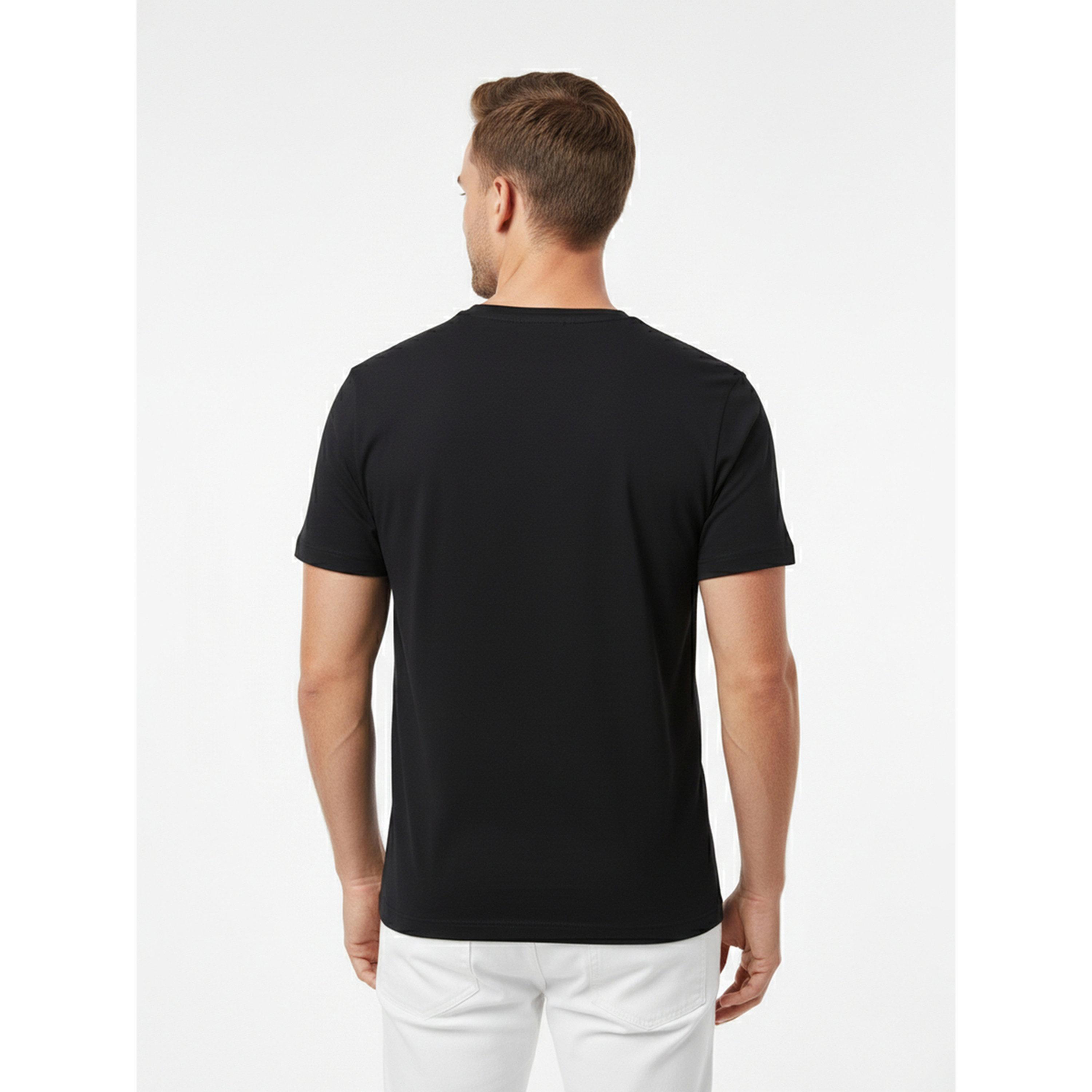تيشيرت بياقة دائرية وشعار جرافيك للرجال-men-clothing-tshirtsandpolos-tshirts-image-3