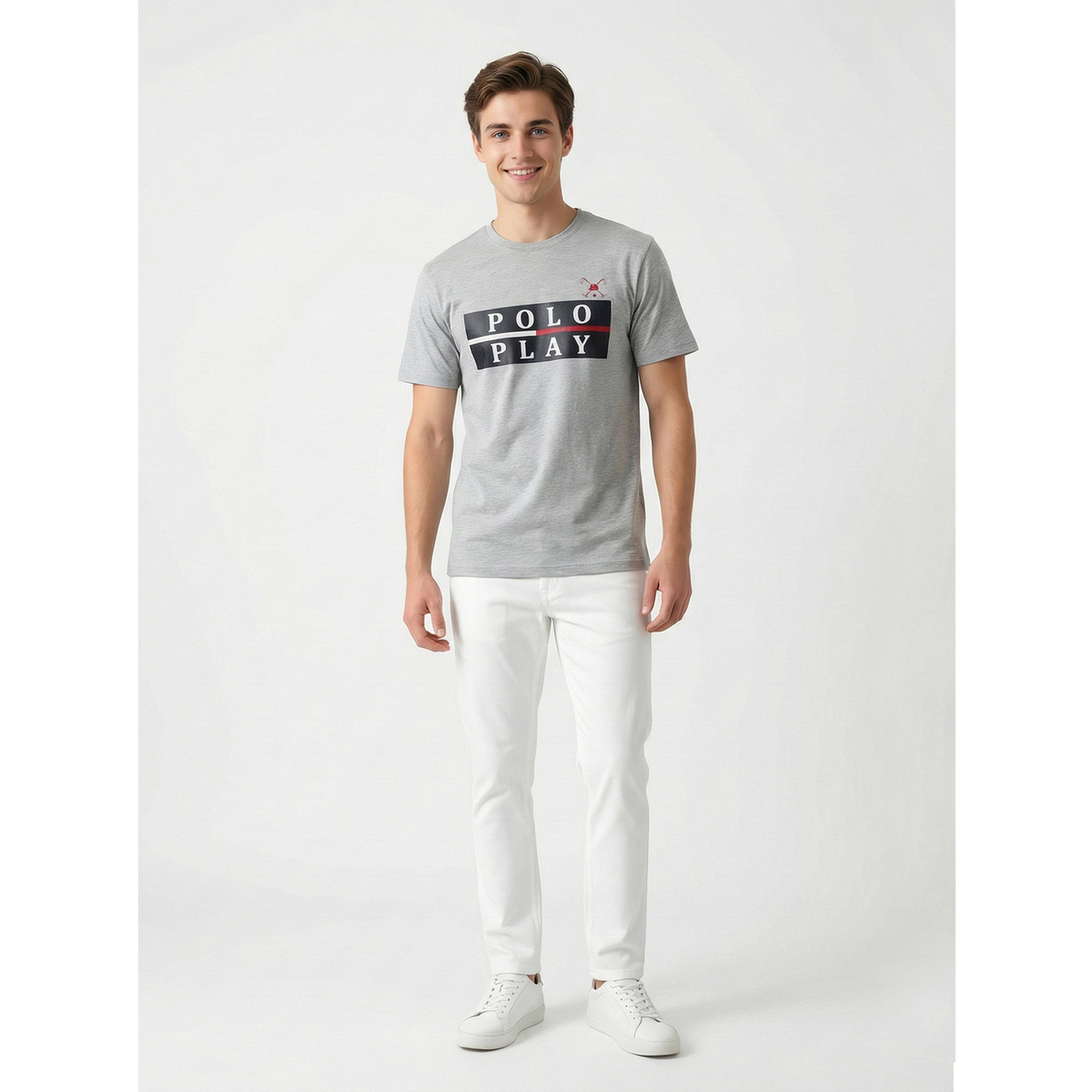 تيشيرت بياقة دائرية وشعار جرافيك للرجال-men-clothing-tshirtsandpolos-tshirts-image-2
