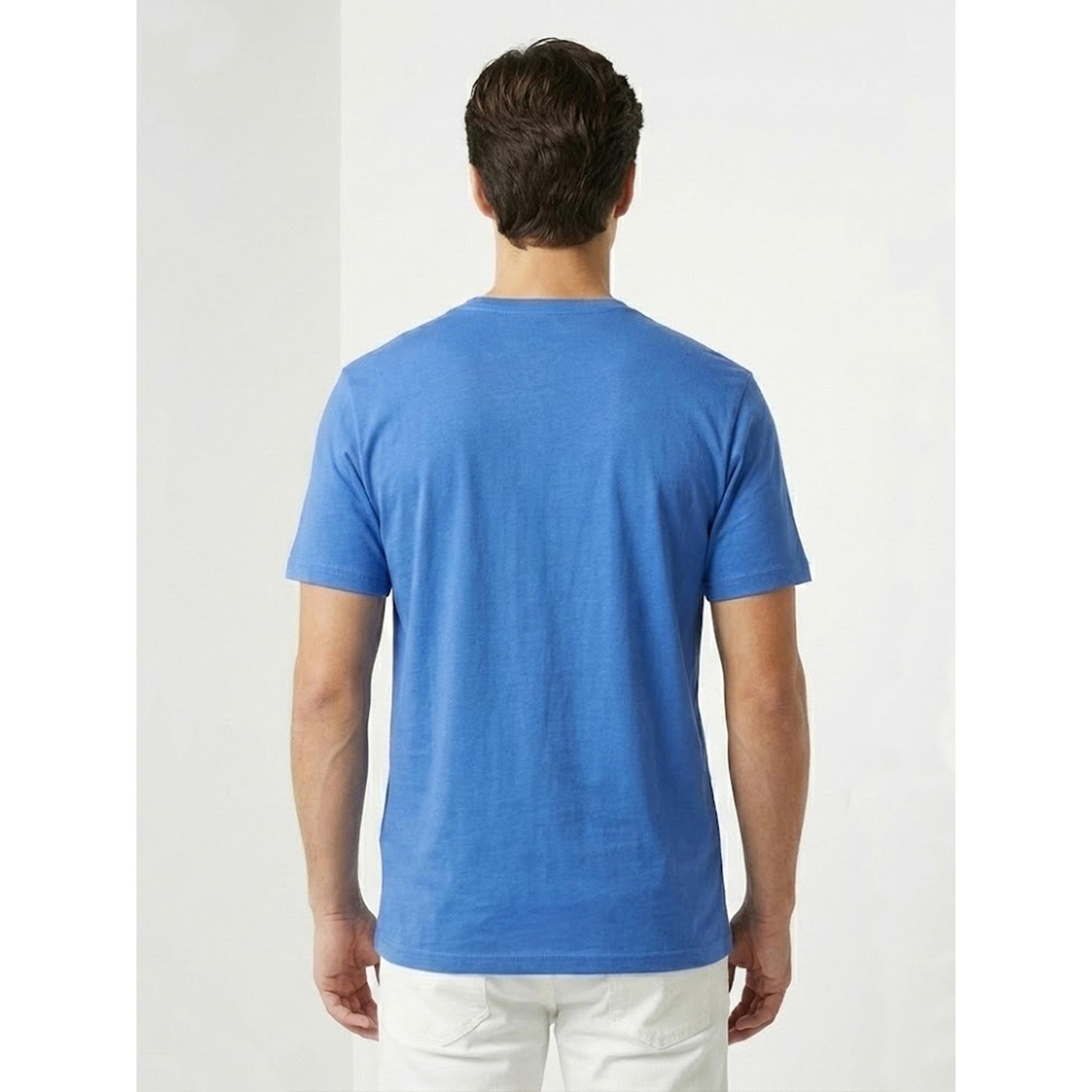 تيشيرت بياقة دائرية وشعار جرافيك للرجال-men-clothing-tshirtsandpolos-tshirts-image-3