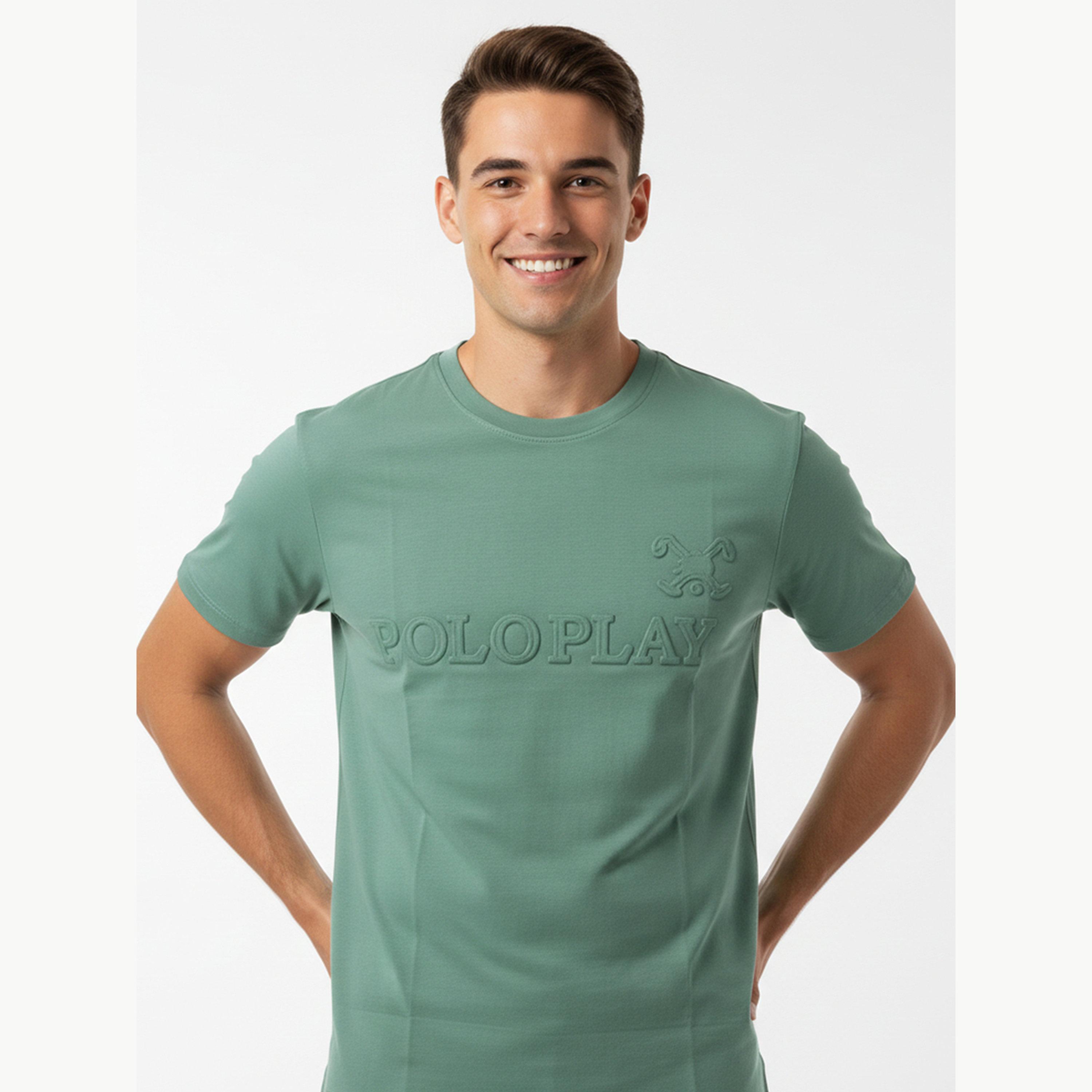 Polo Play X Styli Men Embossed Logo Crew Neck T-Shirt-men-clothing-tshirtsandpolos-tshirts-image-2