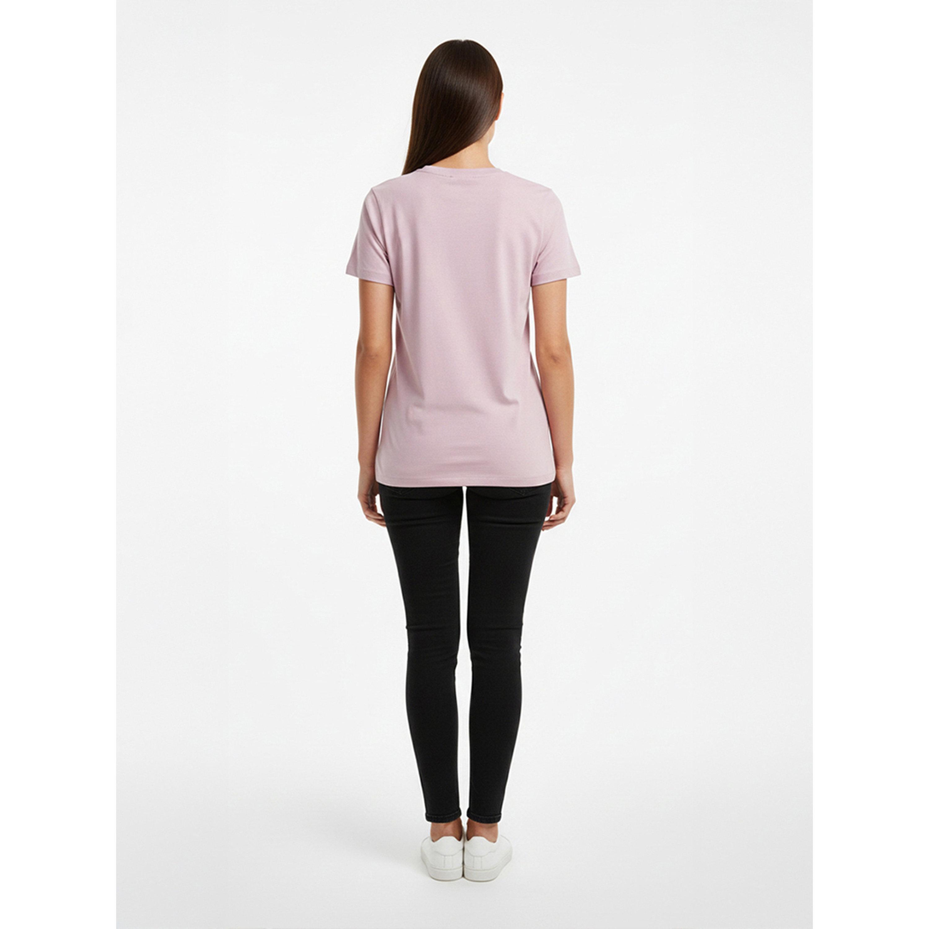 تيشيرت بياقة دائرية وشعار جرافيك-women-clothing-tshirts-image-4