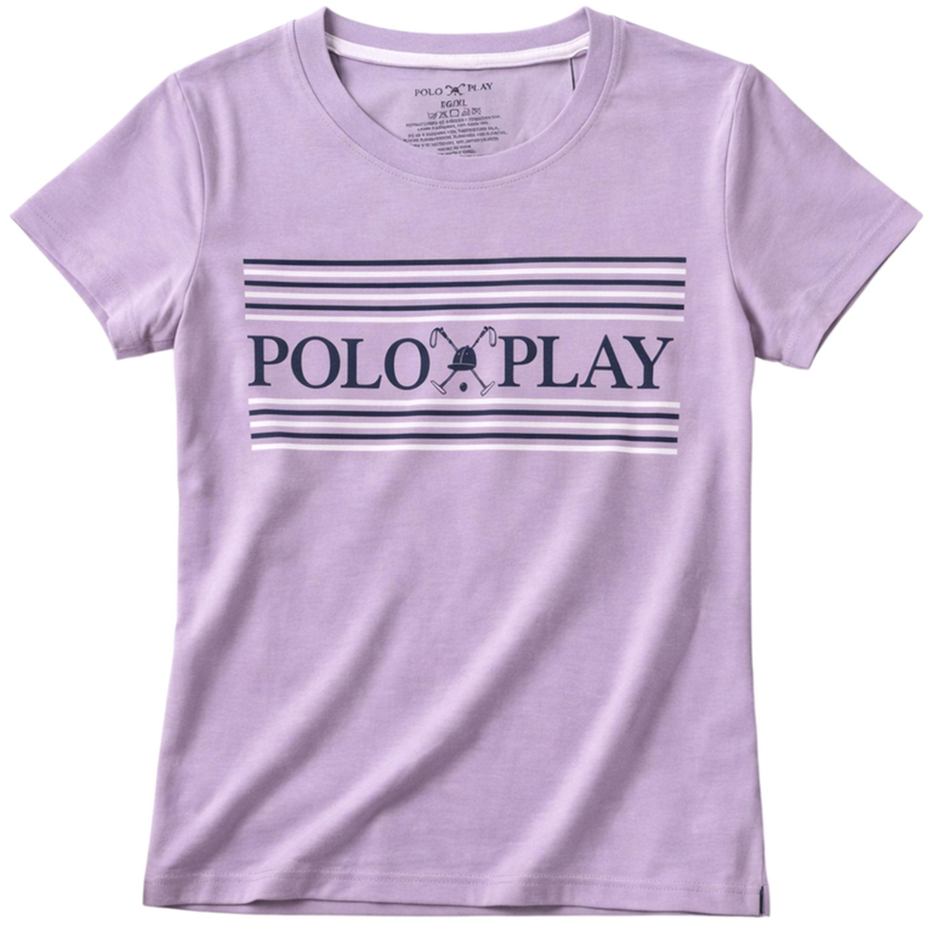 تيشيرت بياقة دائرية وطبعة شعار-women-clothing-tshirts-image-3
