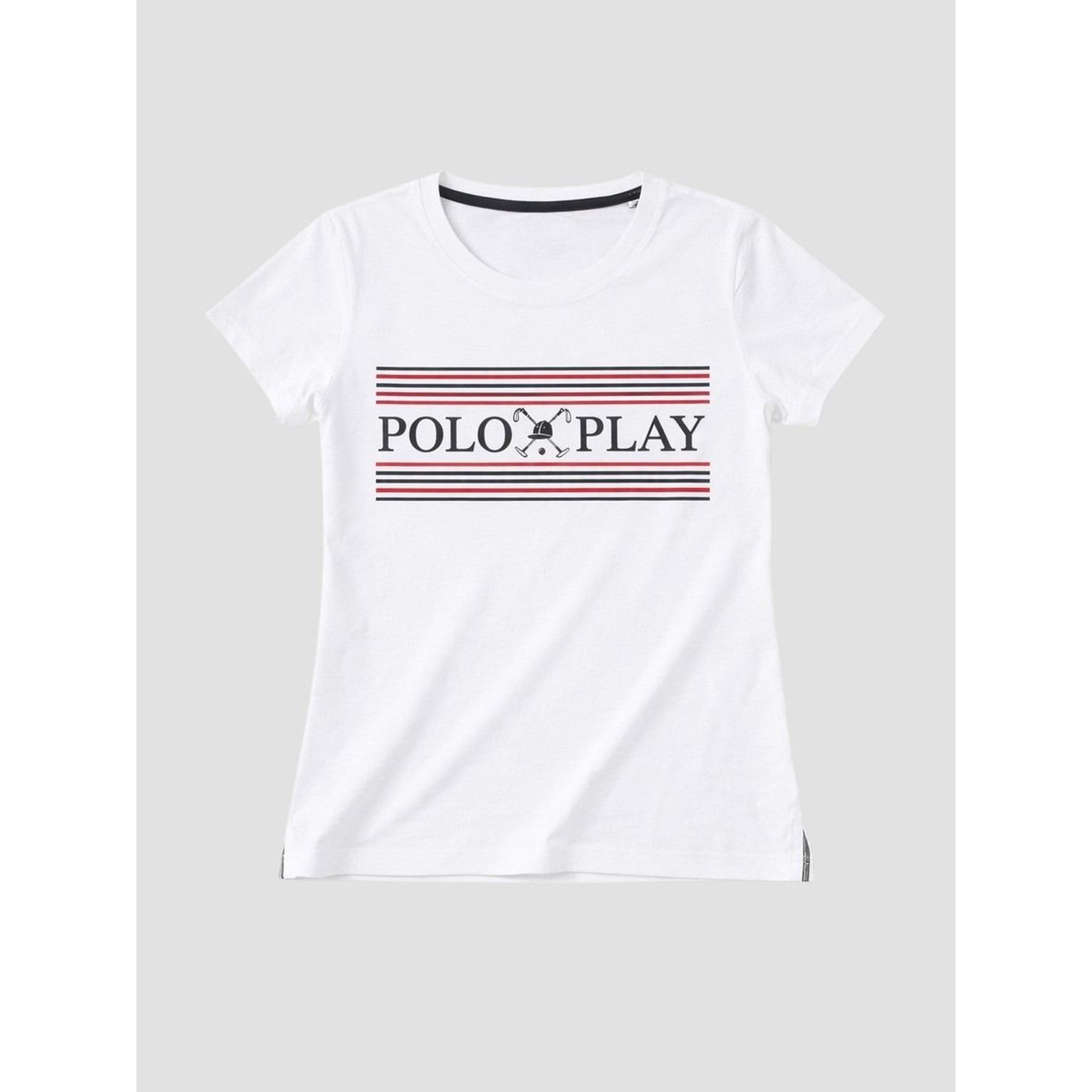 تيشيرت بأكمام قصيرة وطبعة شعار-women-clothing-tshirts-image-3