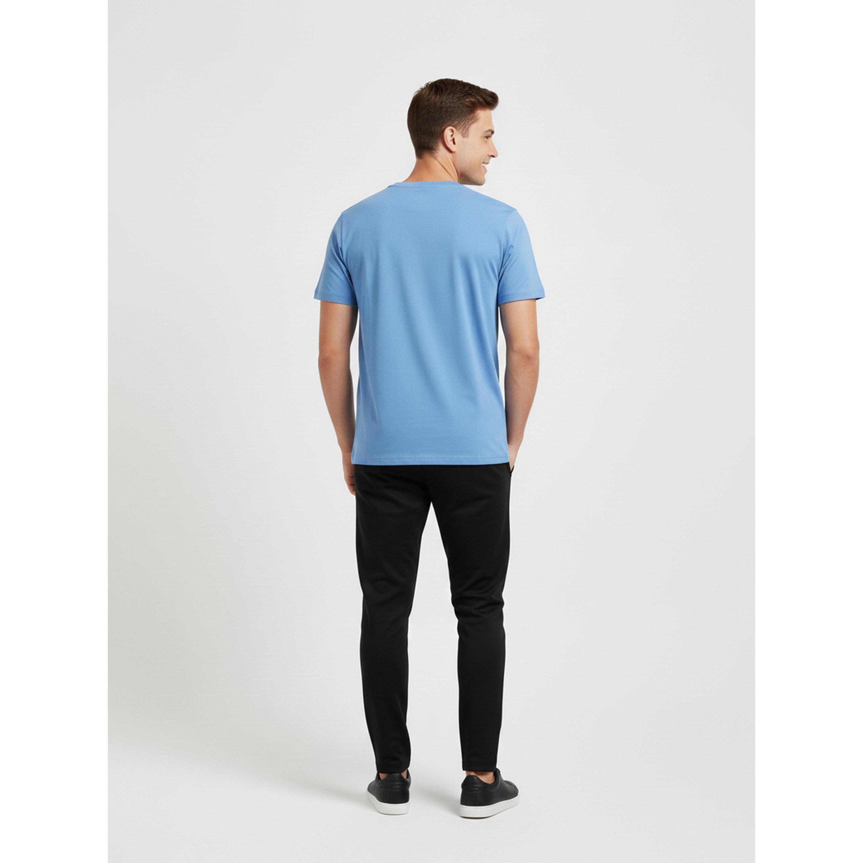 تيشيرت بياقة دائرية وشعار جرافيك للرجال-men-clothing-tshirtsandpolos-tshirts-image-3